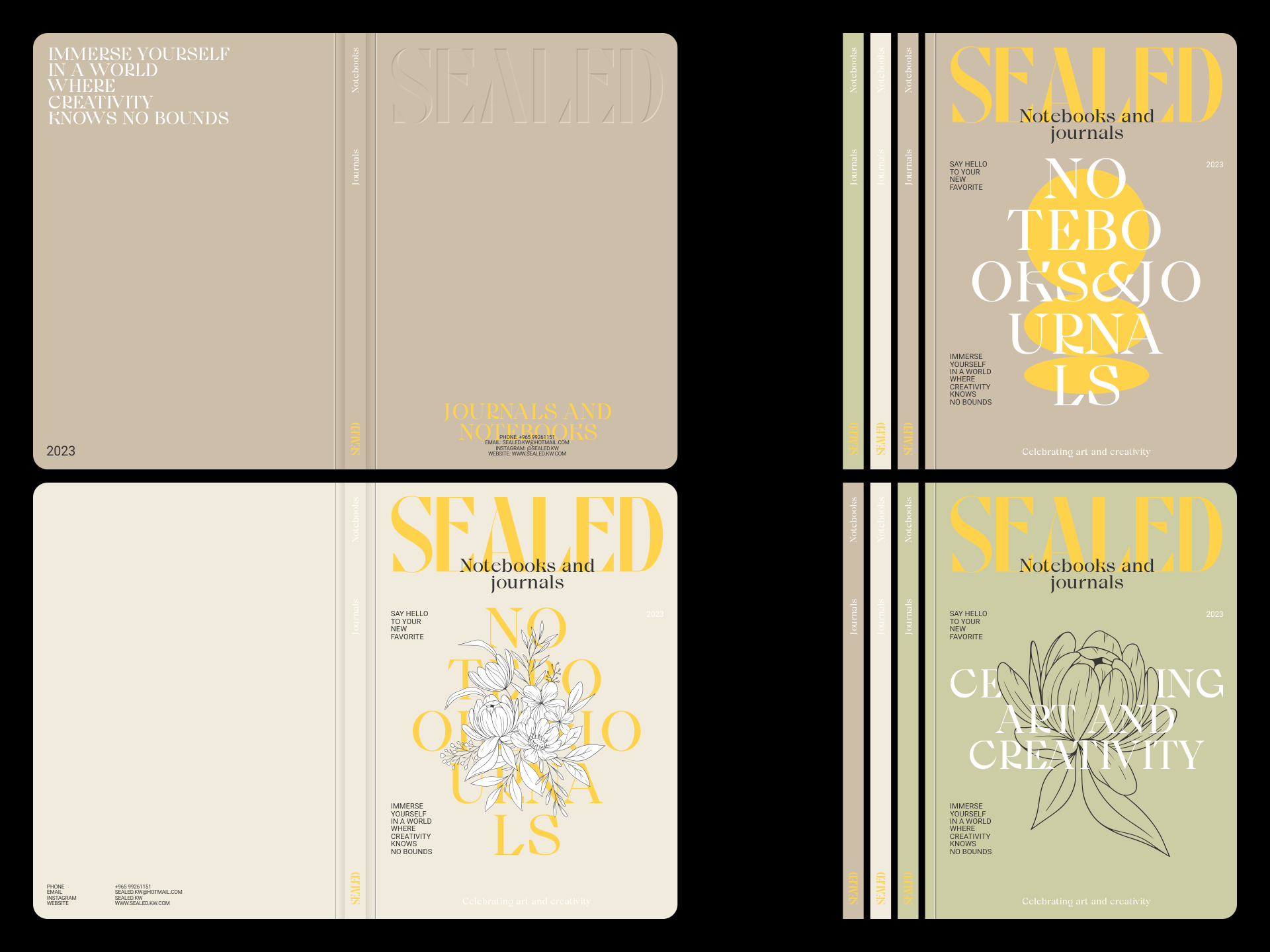 Sealed — Brand Identity — Изображение №29 — Брендинг, Графика на Dprofile