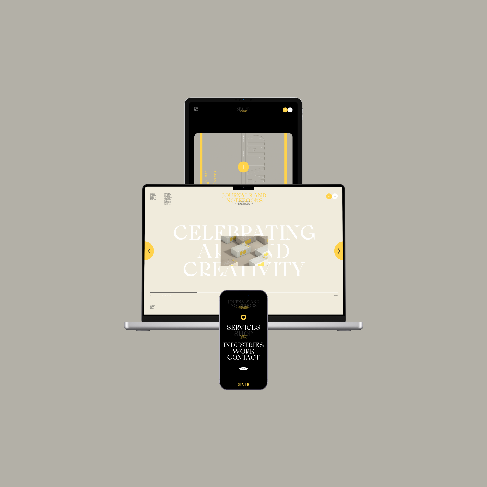 Sealed — Visual Design — Изображение №4 — Интерфейсы, Брендинг на Dprofile
