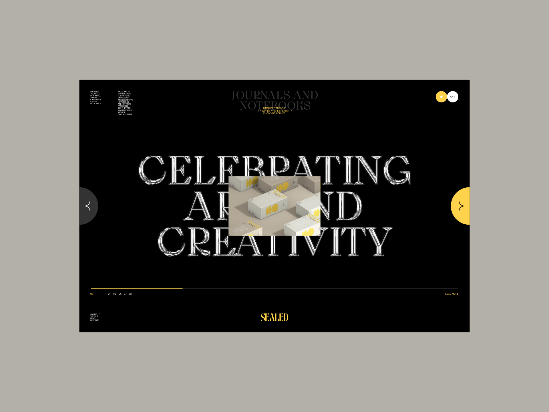 Sealed — Visual Design — Изображение №2 — Интерфейсы, Брендинг на Dprofile