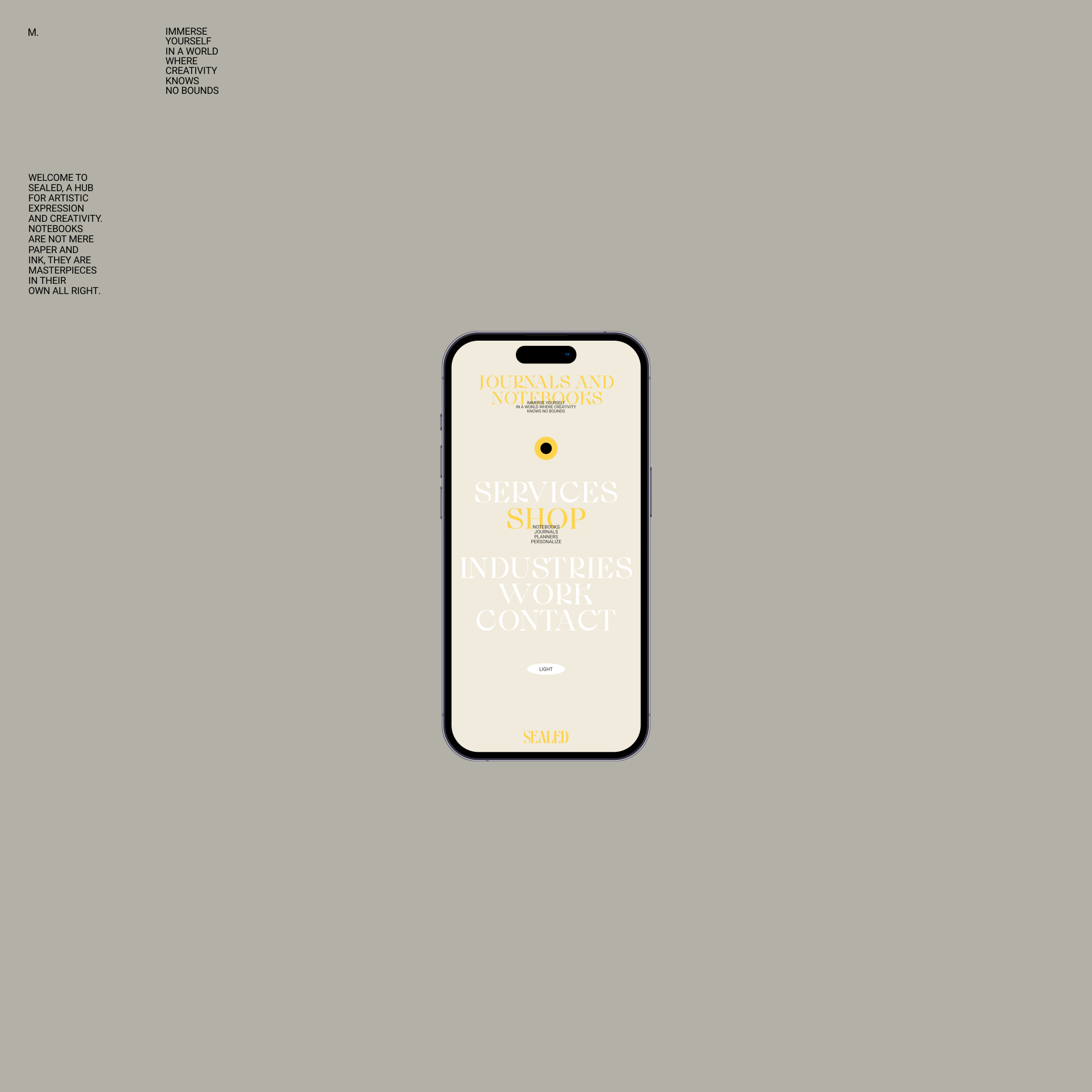 Sealed — Visual Design — Изображение №7 — Интерфейсы, Брендинг на Dprofile
