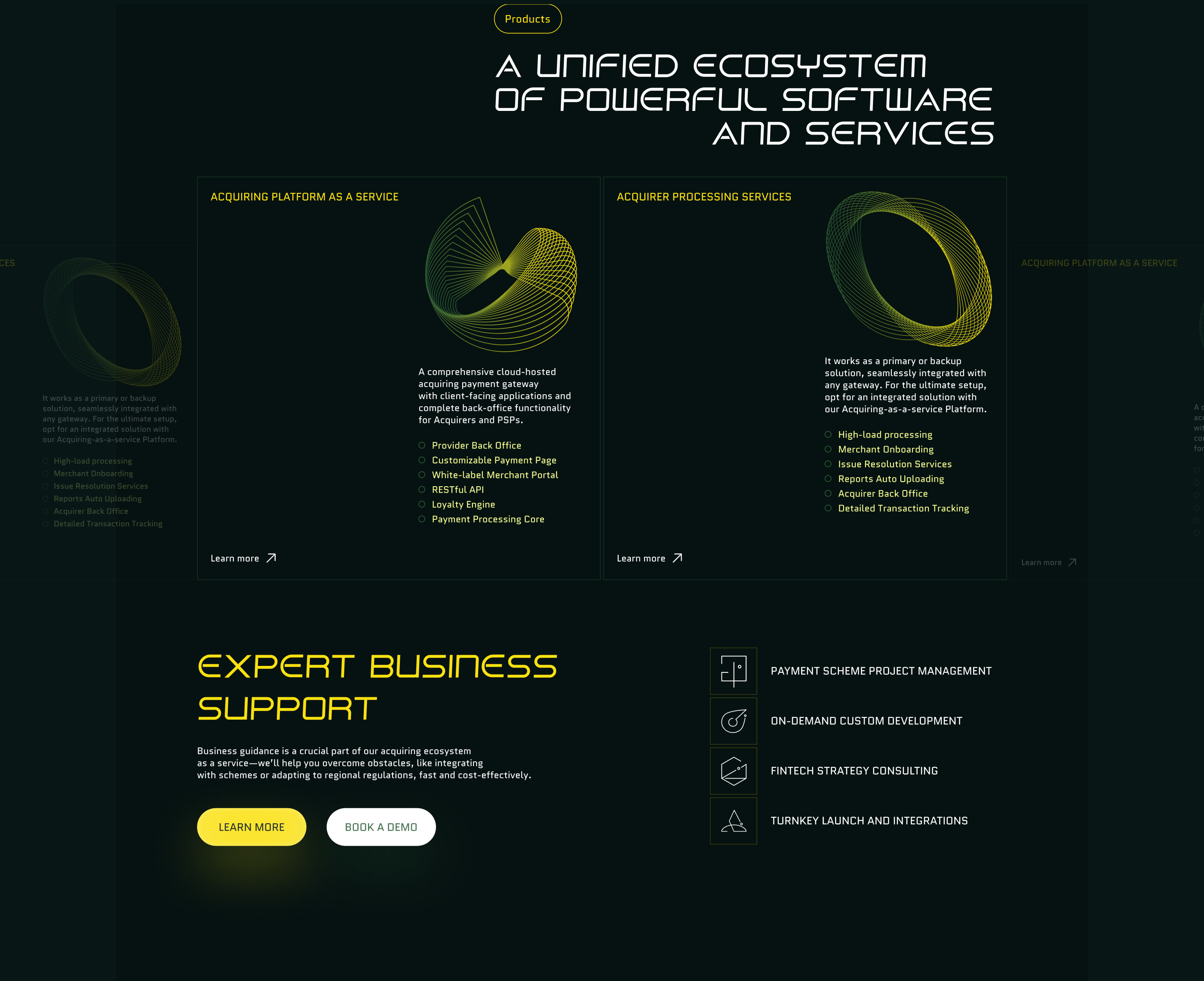 CORPORATE LANDING WEBSITE NEOLINK — Изображение №7 — Интерфейсы, Анимация на Dprofile