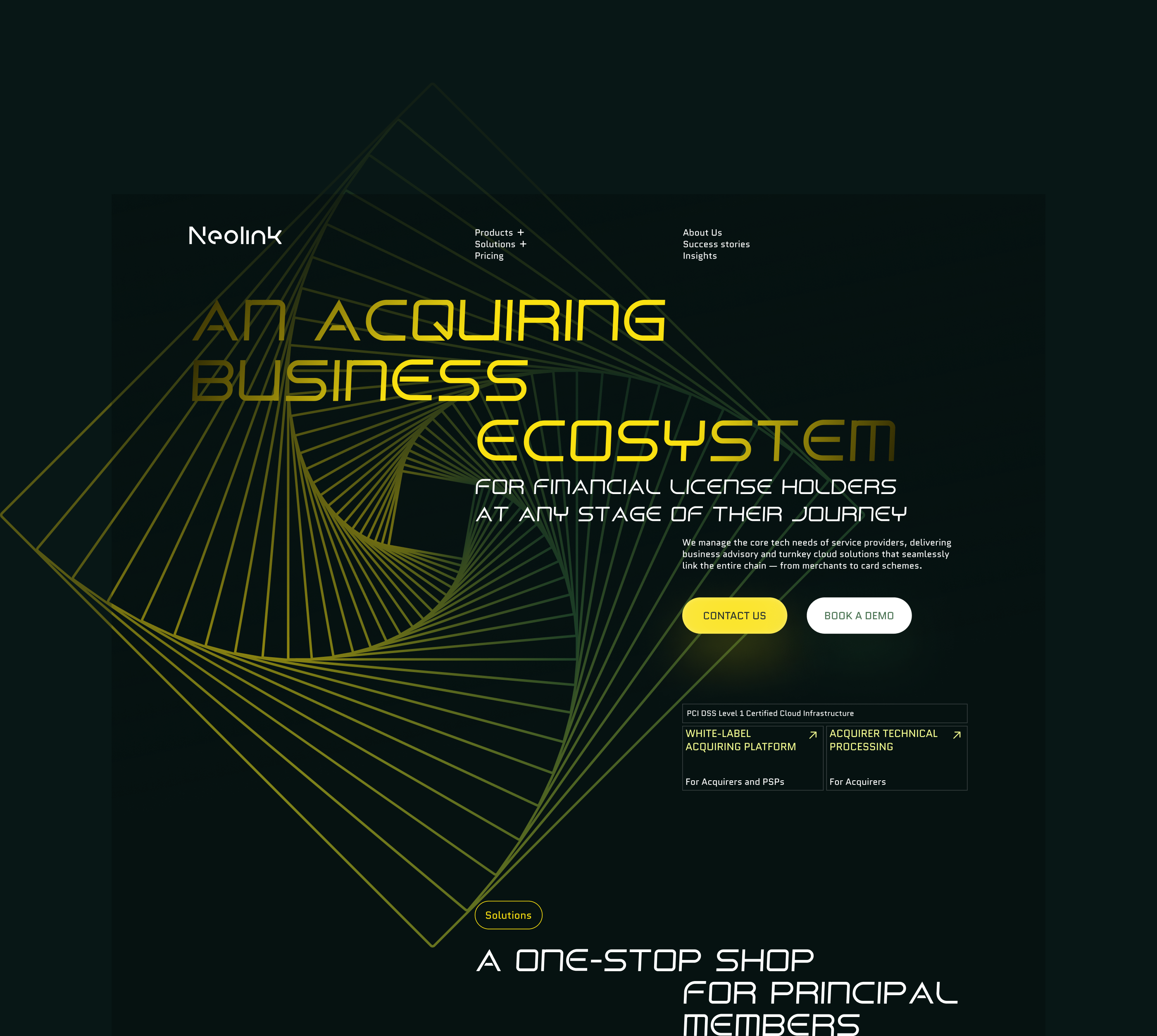 CORPORATE LANDING WEBSITE NEOLINK — Изображение №4 — Интерфейсы, Анимация на Dprofile