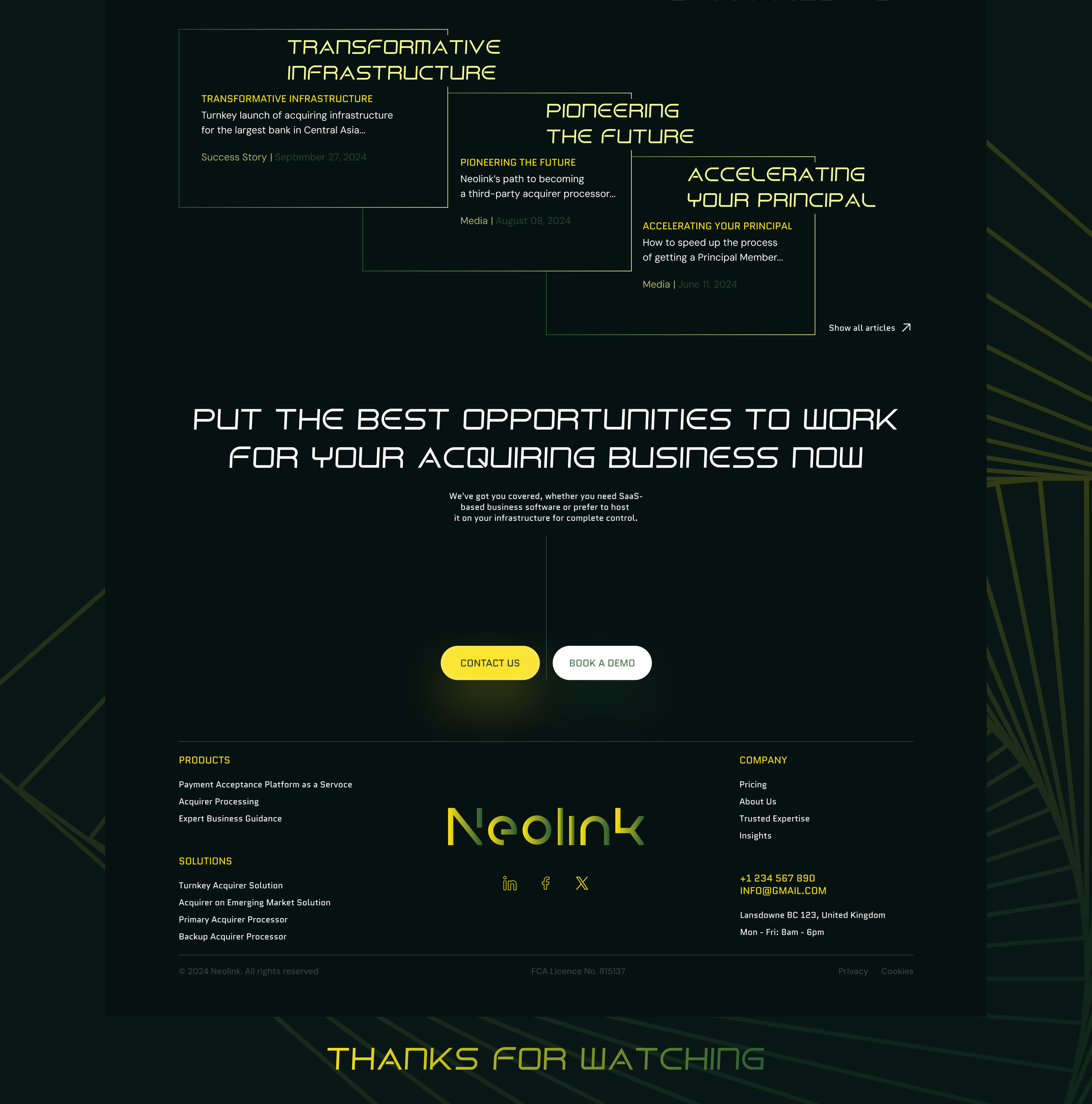 CORPORATE LANDING WEBSITE NEOLINK — Изображение №10 — Интерфейсы, Анимация на Dprofile