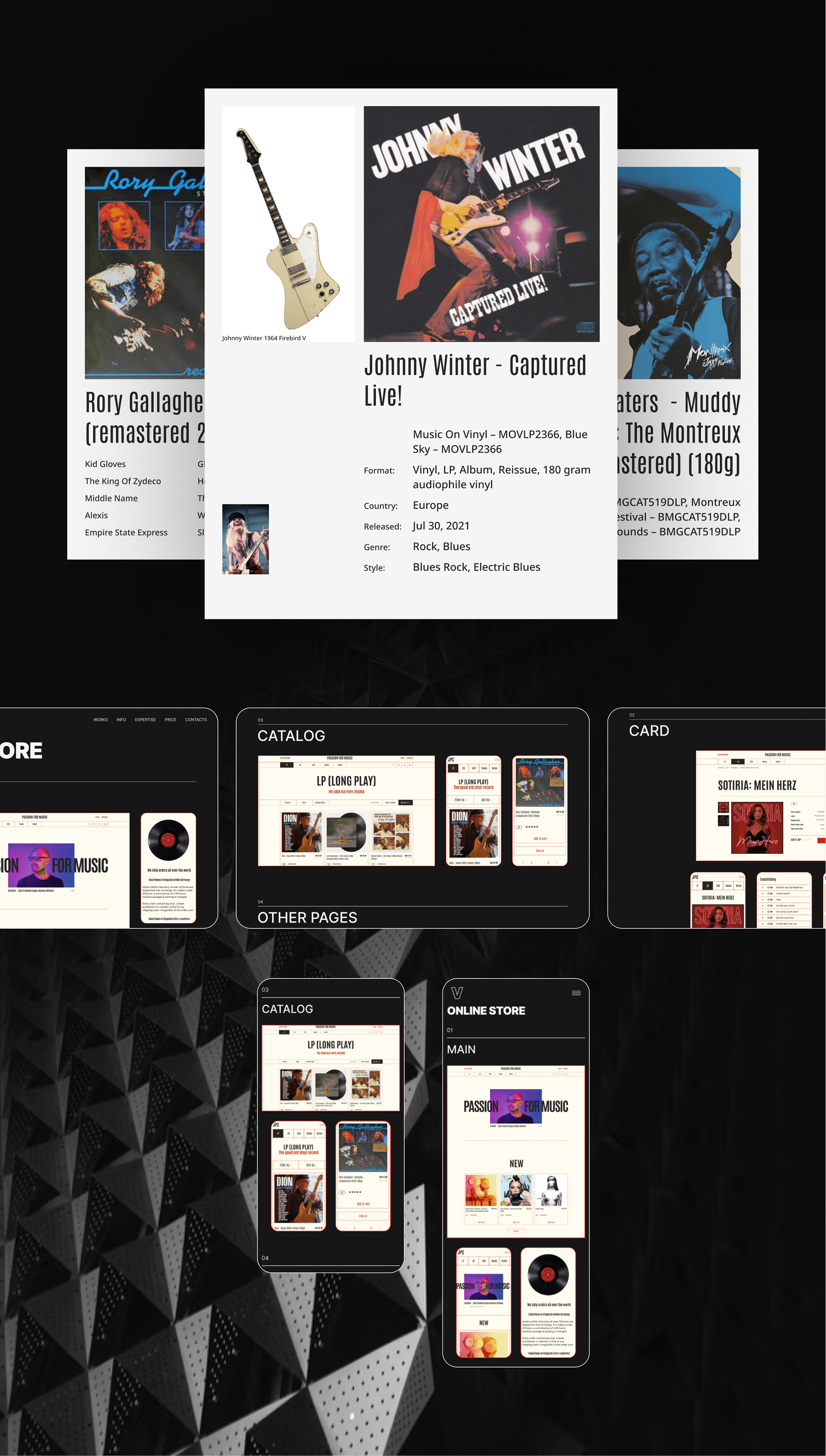 Portfolio site Valeriia Shchaveleva — Изображение №3 — Интерфейсы, Брендинг на Dprofile