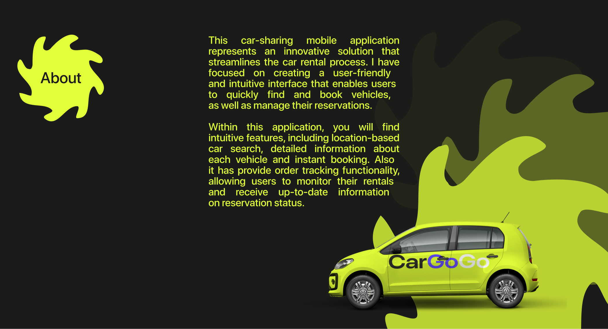 CAR-SHARING CARGOGO - mobile app — Изображение №2 — Интерфейсы на Dprofile