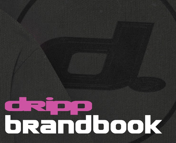 dripp team brandbook — Брендинг на Dprofile