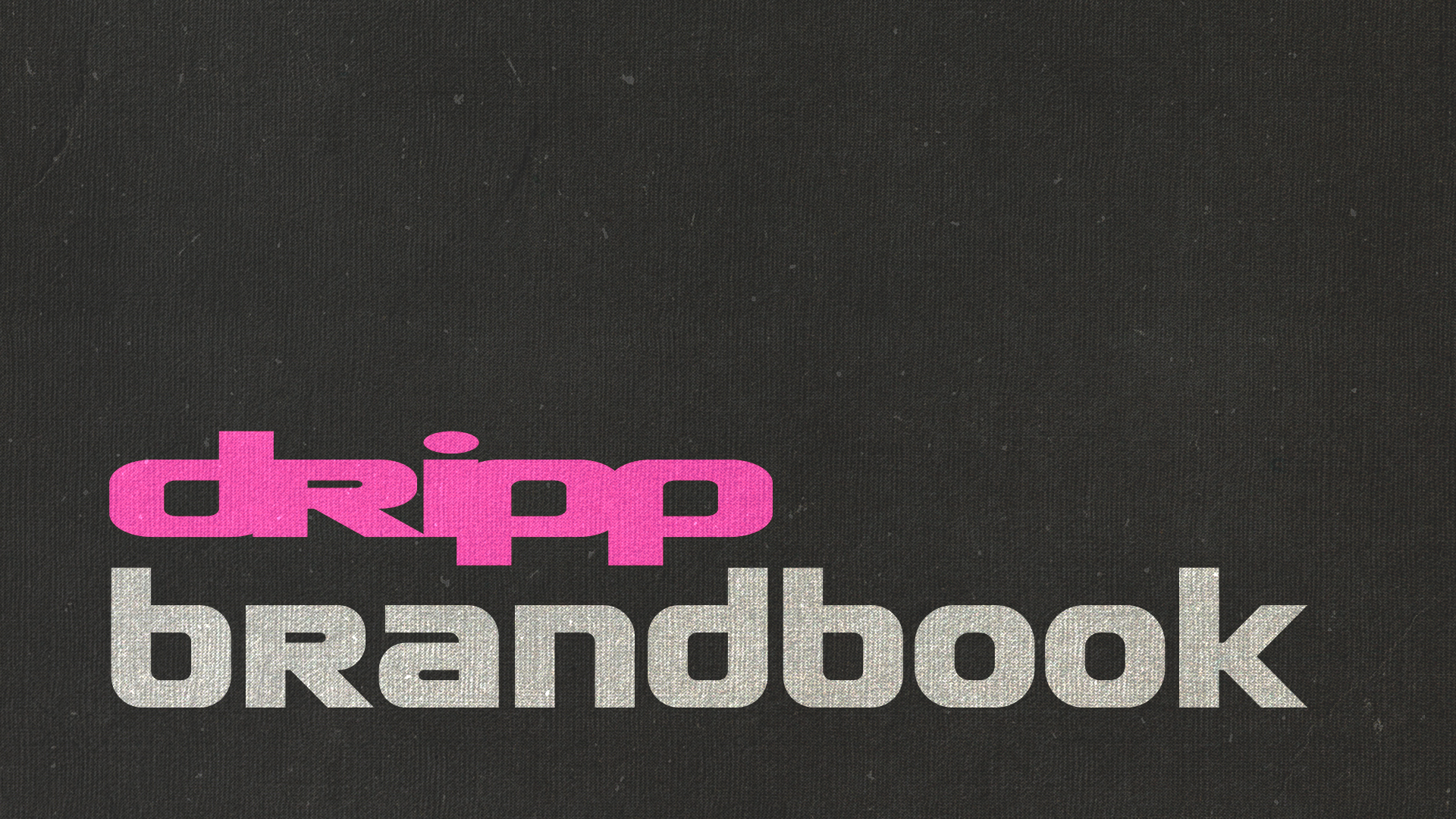 dripp team brandbook — Изображение №1 — Брендинг на Dprofile