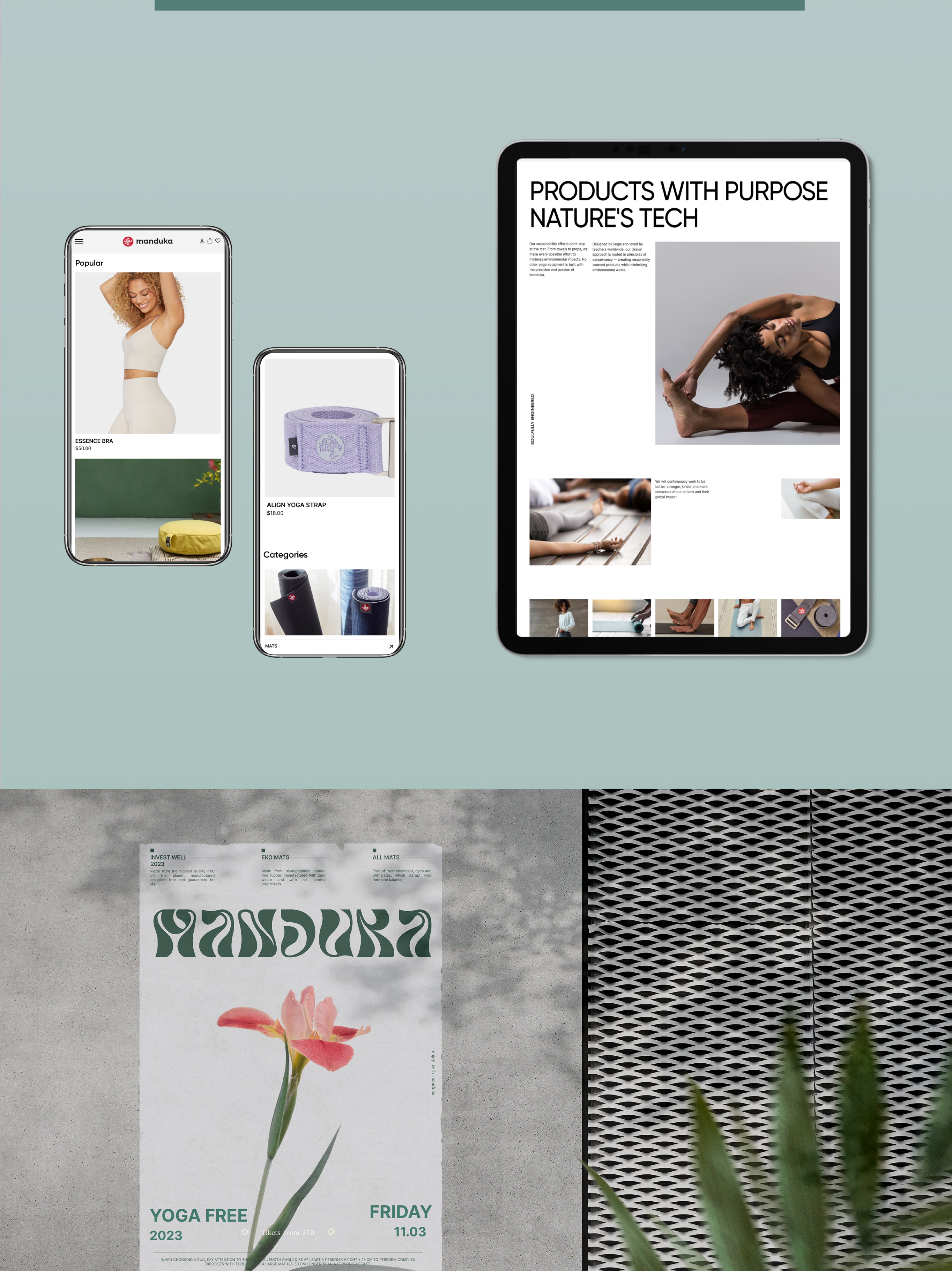 MANDUKA. E-Commerce. Redesign. — Изображение №4 — Интерфейсы, Графика на Dprofile