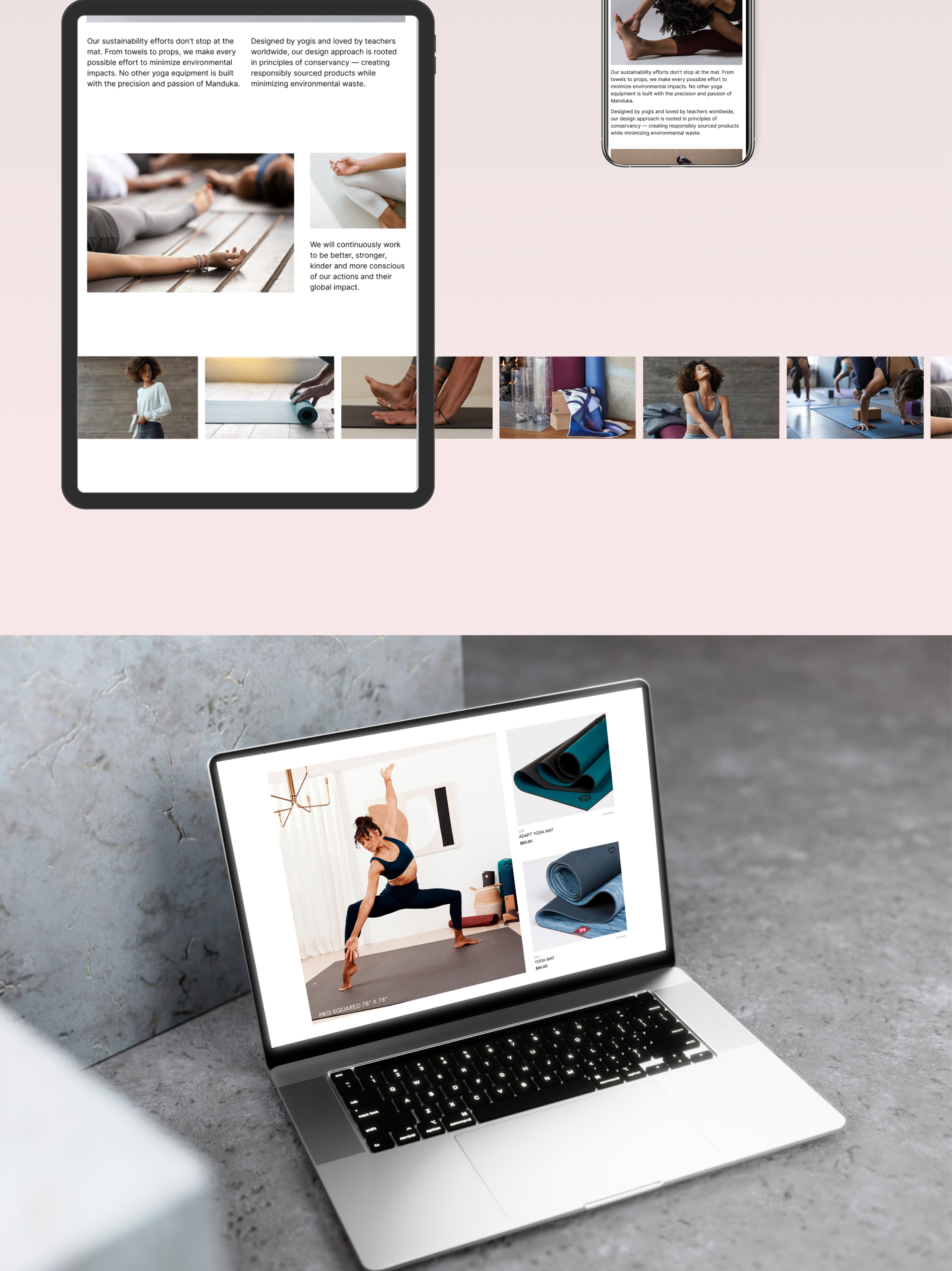 MANDUKA. E-Commerce. Redesign. — Изображение №8 — Интерфейсы, Графика на Dprofile