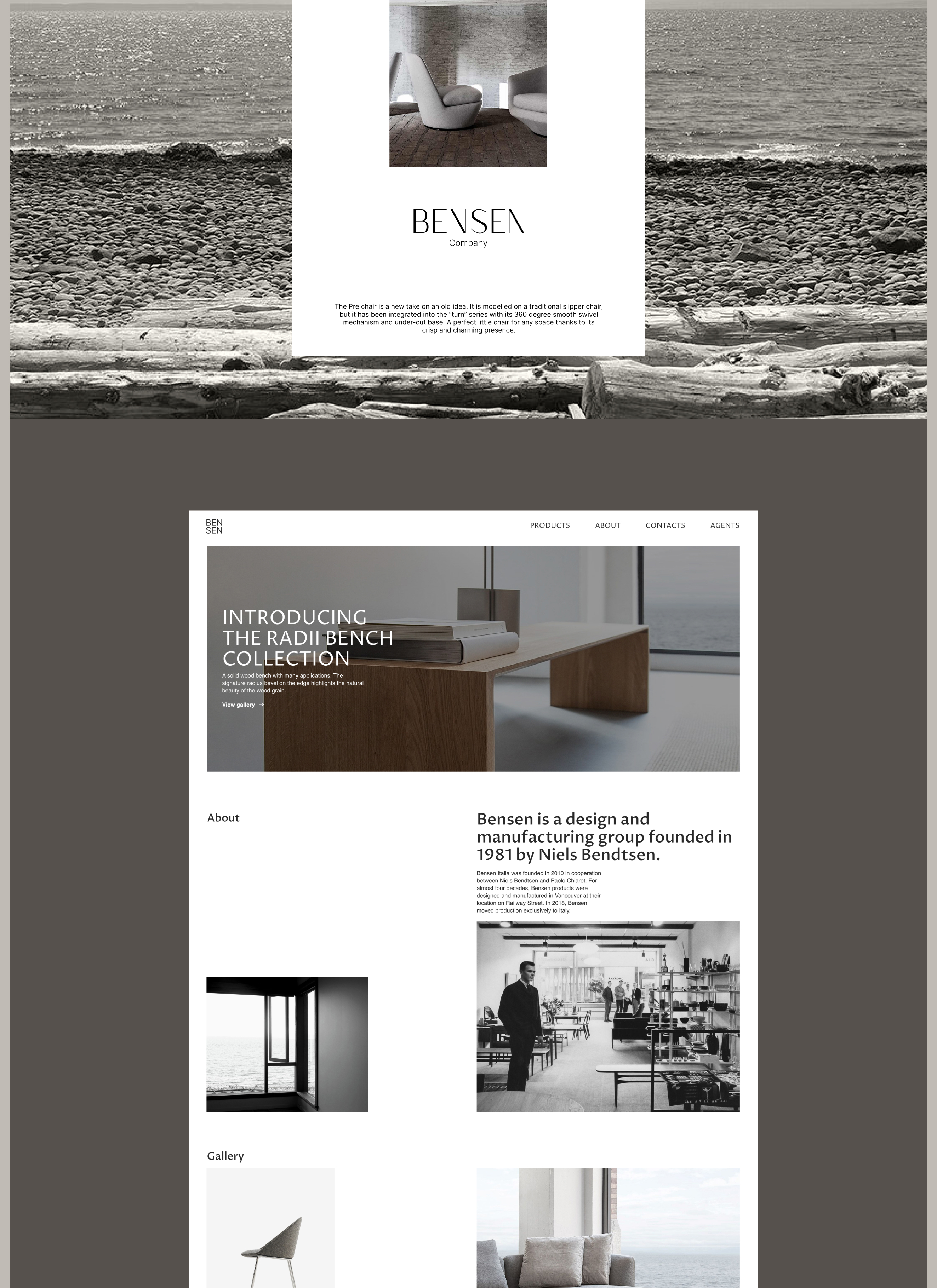 BENSEN. Corporate site. Redesign — Изображение №5 — Интерфейсы, Графика на Dprofile