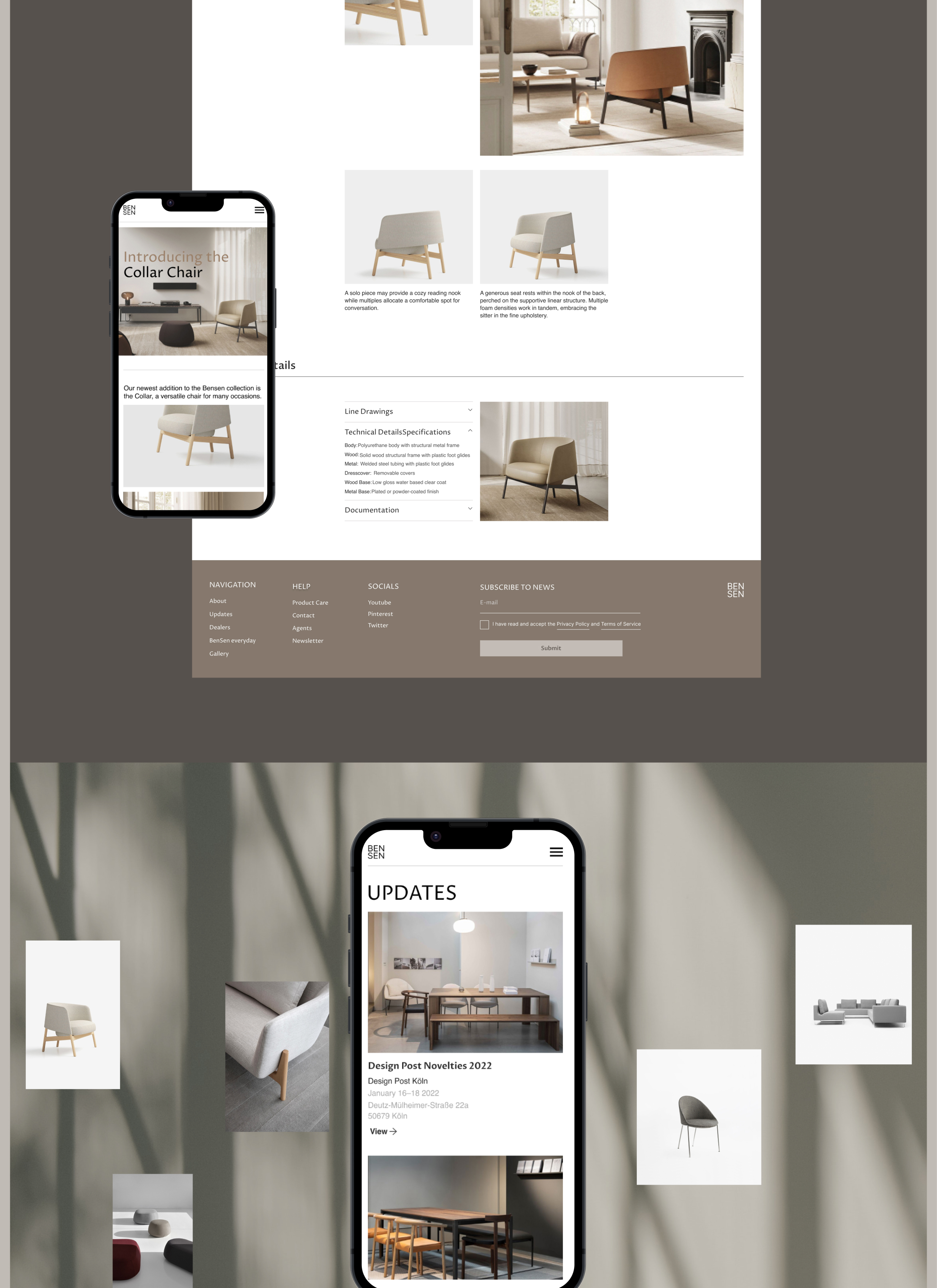 BENSEN. Corporate site. Redesign — Изображение №2 — Интерфейсы, Графика на Dprofile
