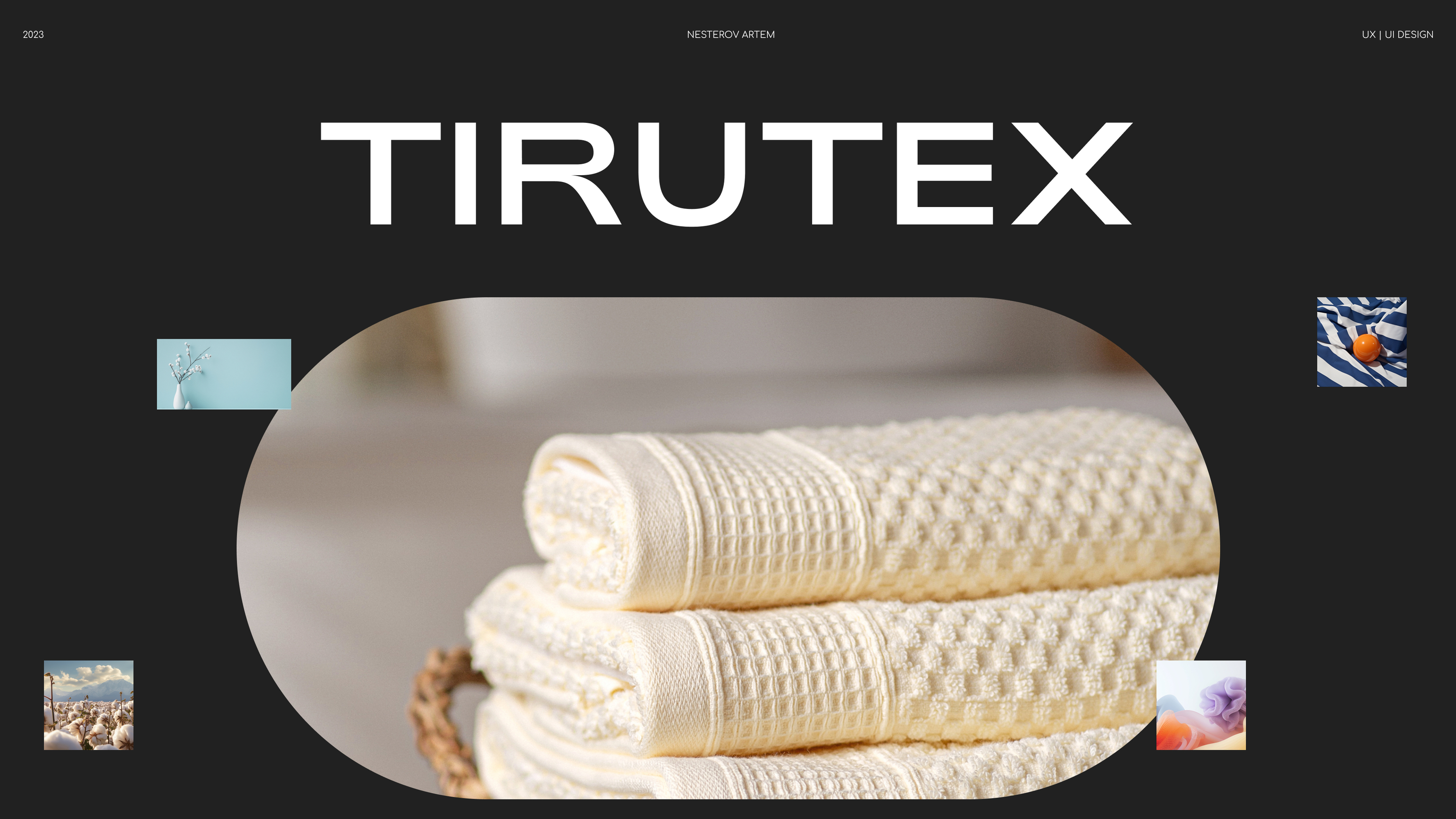 Textile company Tirutex Website Design — Изображение №1 — Интерфейсы на Dprofile