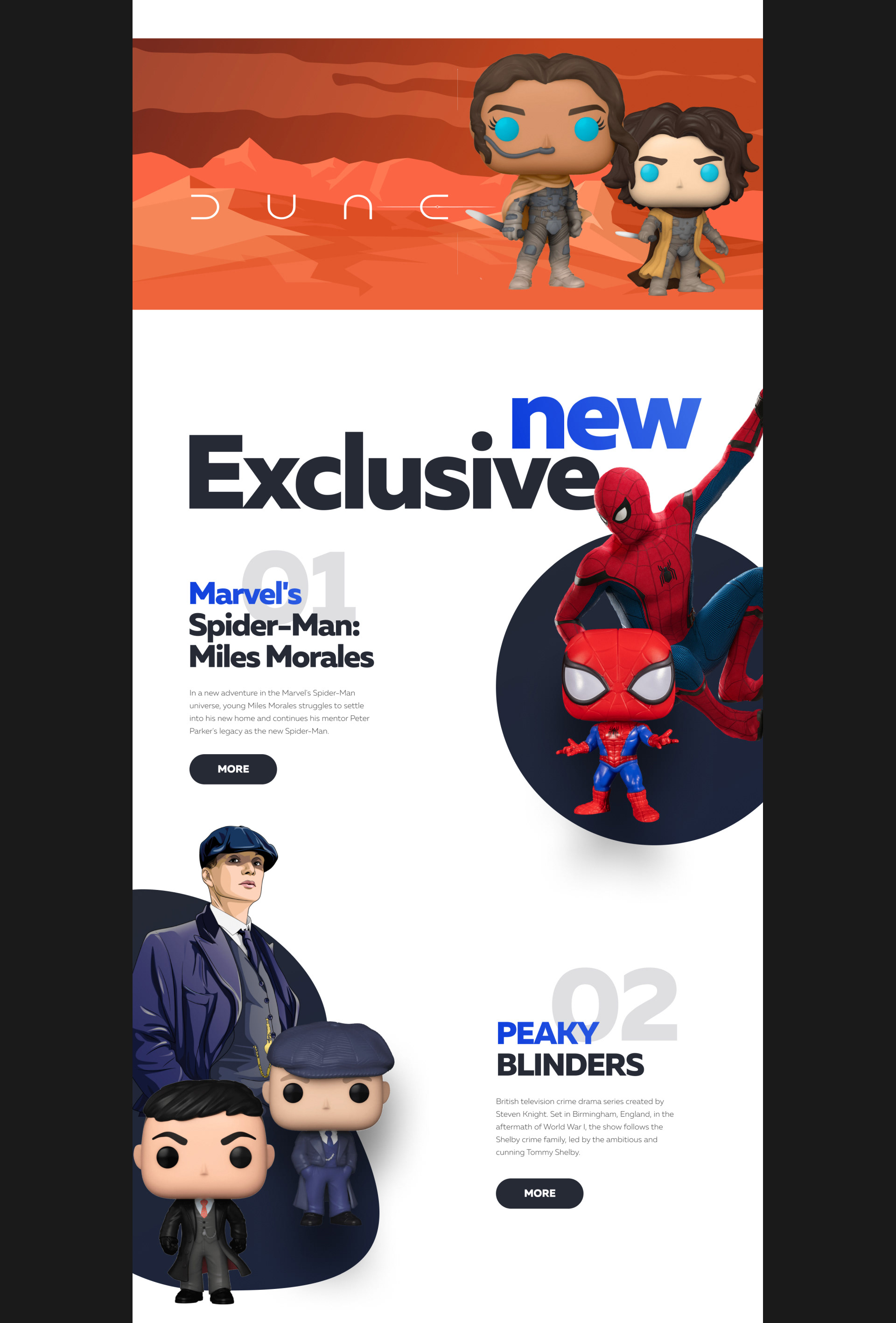 E-commerce Funko | Online store | Web-design — Изображение №3 — Интерфейсы на Dprofile