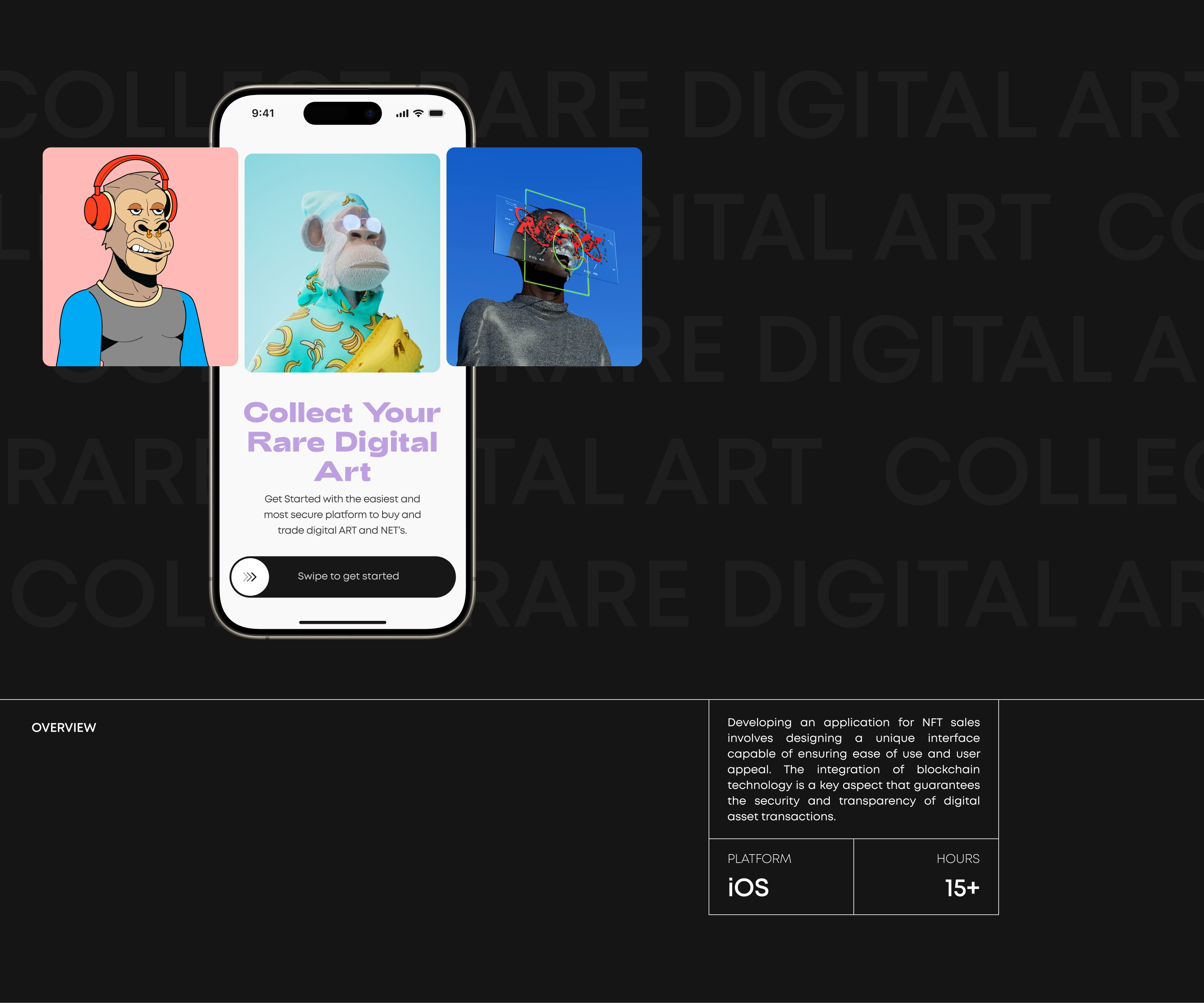 NFT | Mobile App — Изображение №2 — Интерфейсы на Dprofile