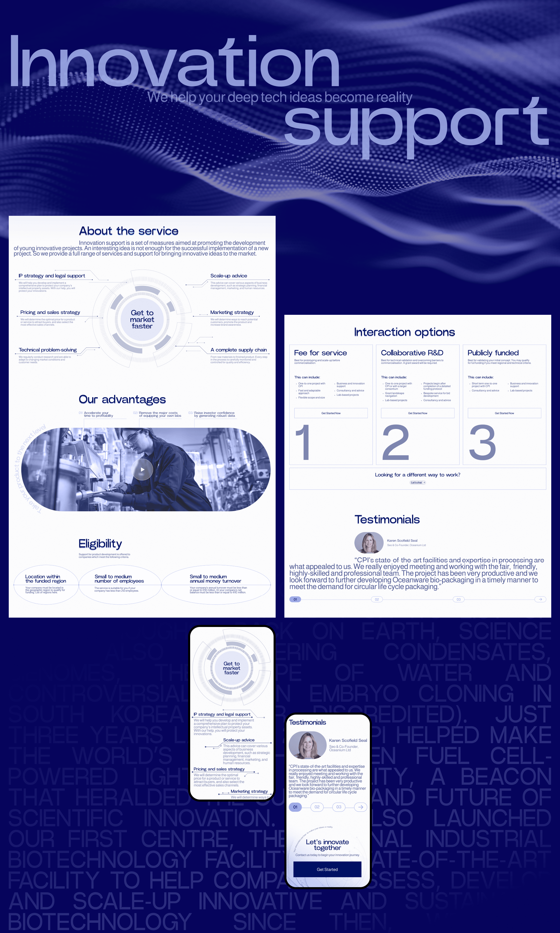 CPI | Corporate website | Redesign — Изображение №6 — Интерфейсы на Dprofile