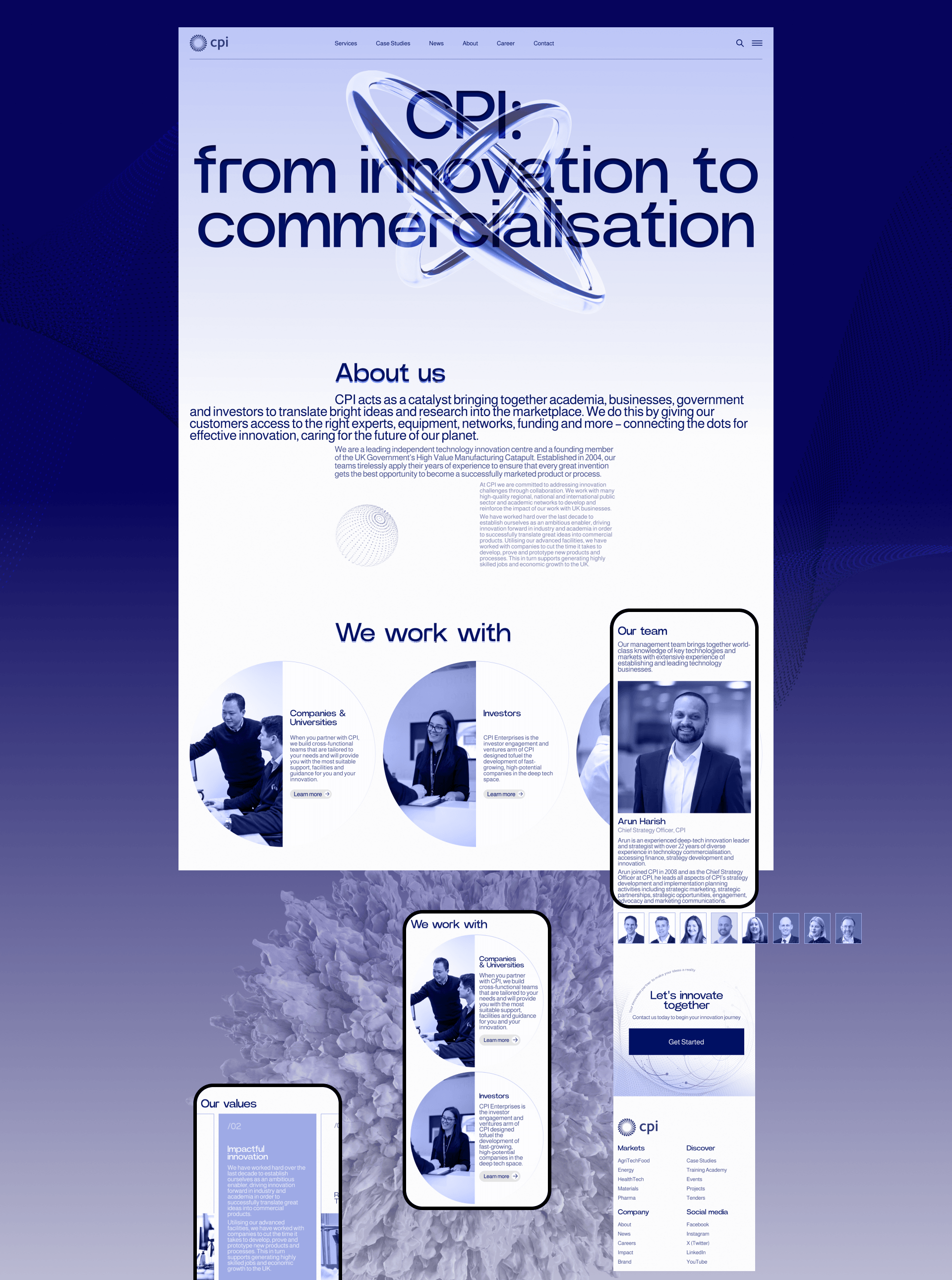 CPI | Corporate website | Redesign — Изображение №9 — Интерфейсы на Dprofile