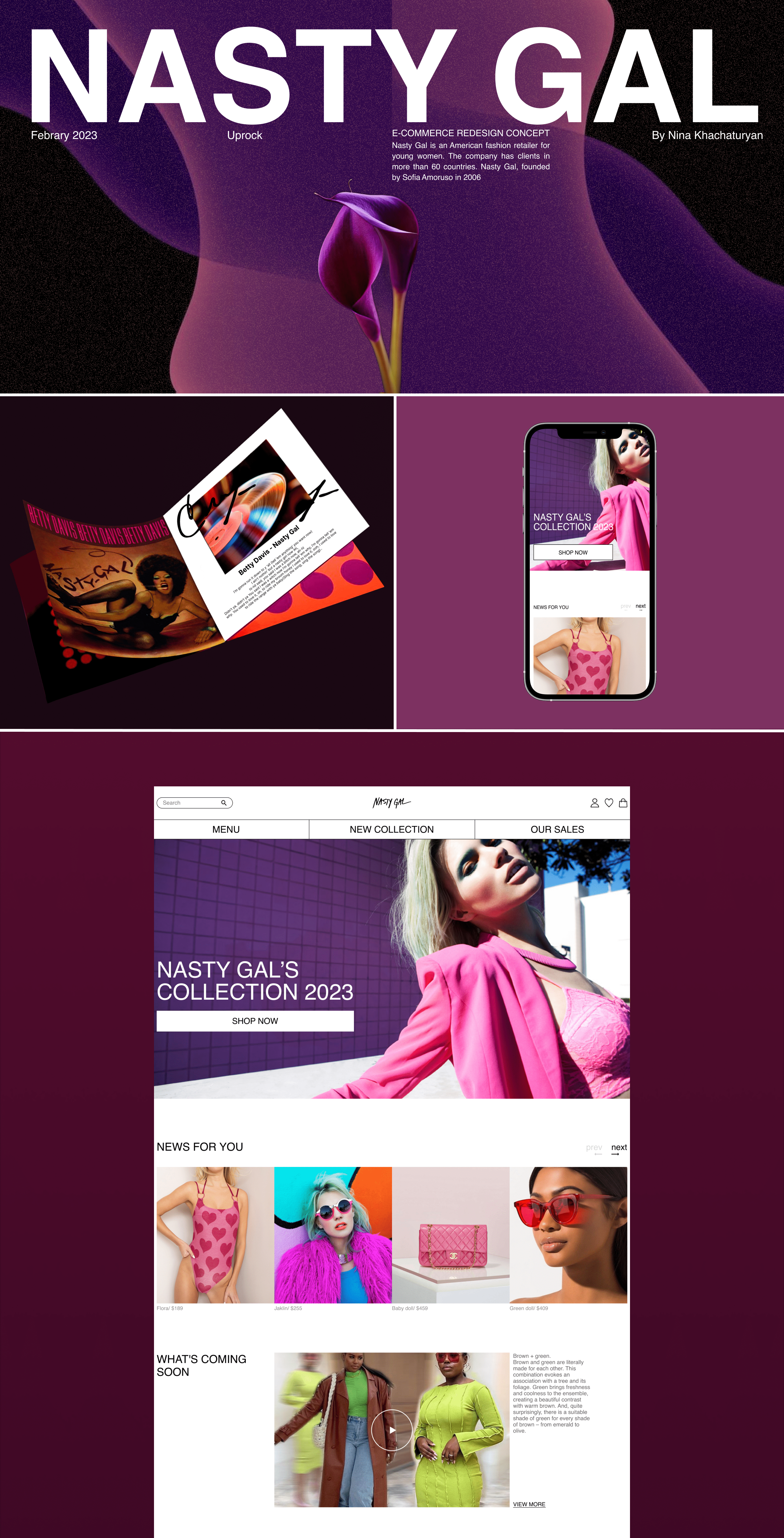 NASTY GAL — Изображение №1 — Интерфейсы на Dprofile