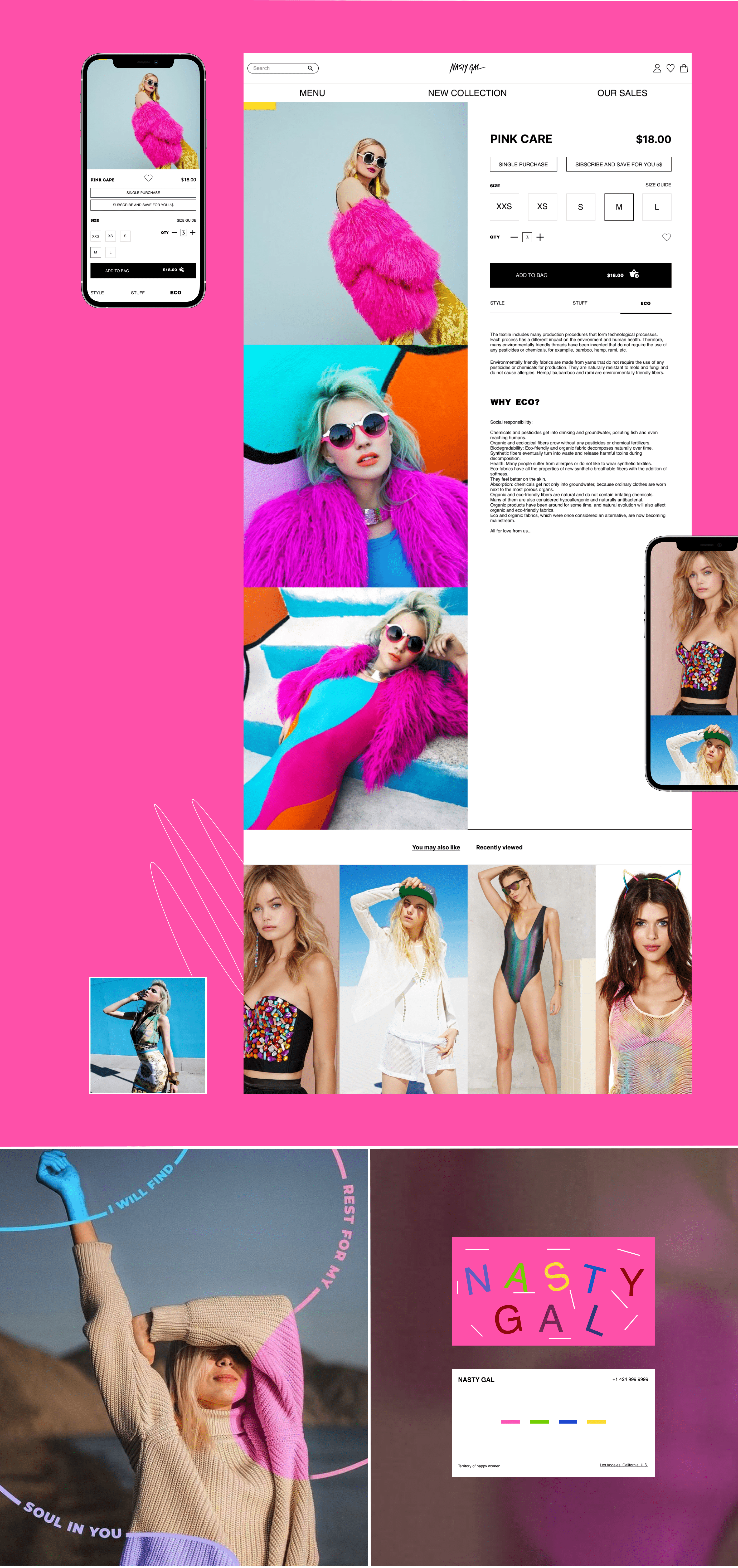 NASTY GAL — Изображение №4 — Интерфейсы на Dprofile