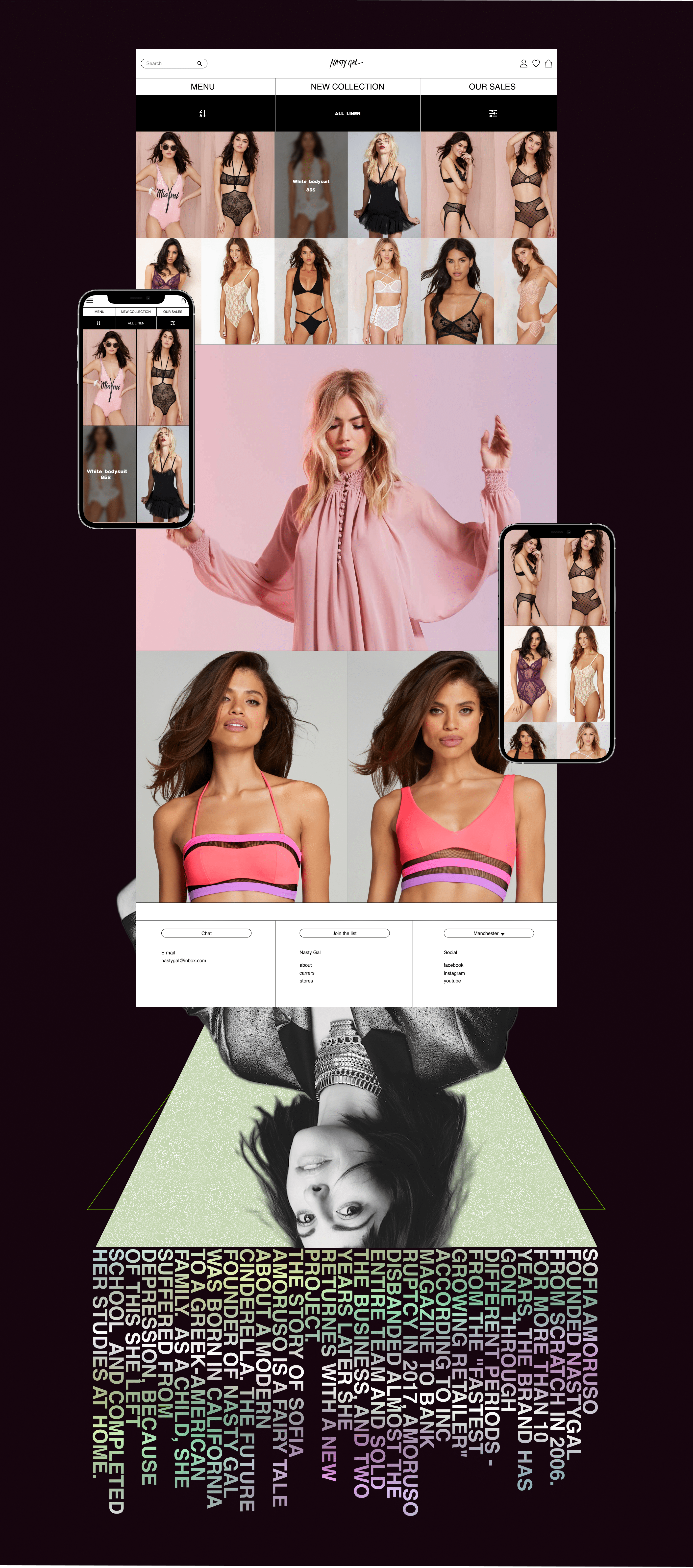 NASTY GAL — Изображение №3 — Интерфейсы на Dprofile