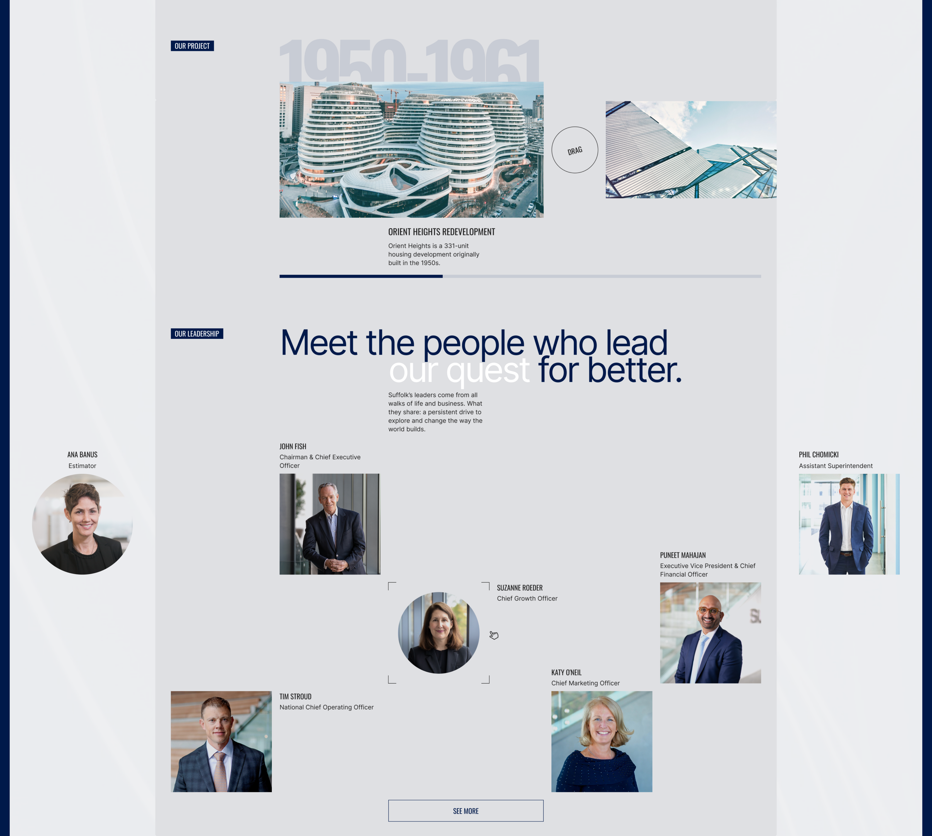 Suffolk | Corporate website — Изображение №4 — Интерфейсы на Dprofile