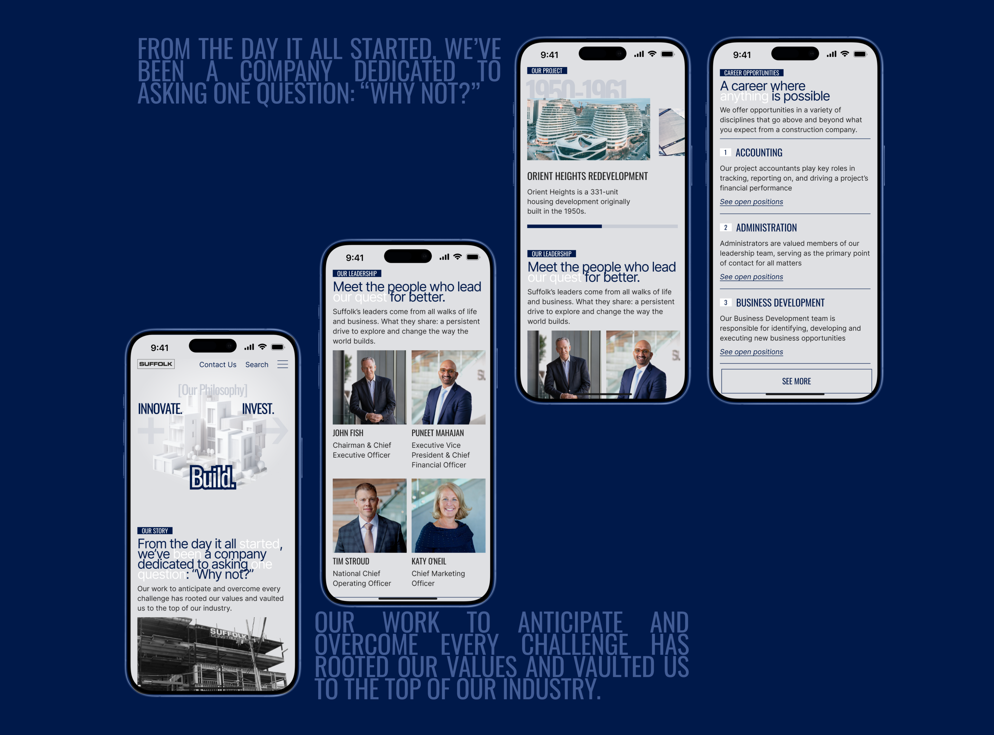 Suffolk | Corporate website — Изображение №6 — Интерфейсы на Dprofile