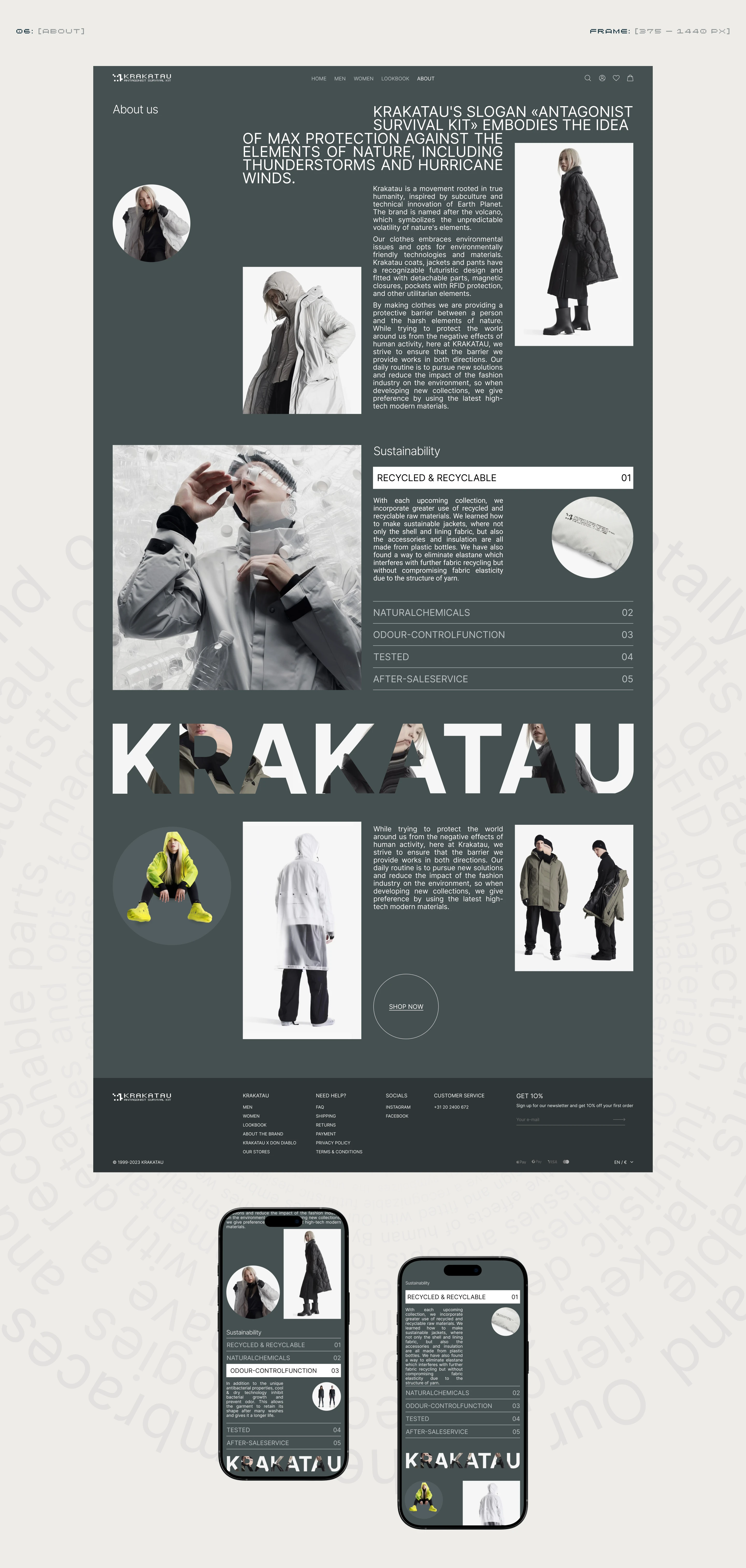 KRAKATAU® | E-COMMERCE — Изображение №10 — Интерфейсы, Анимация на Dprofile