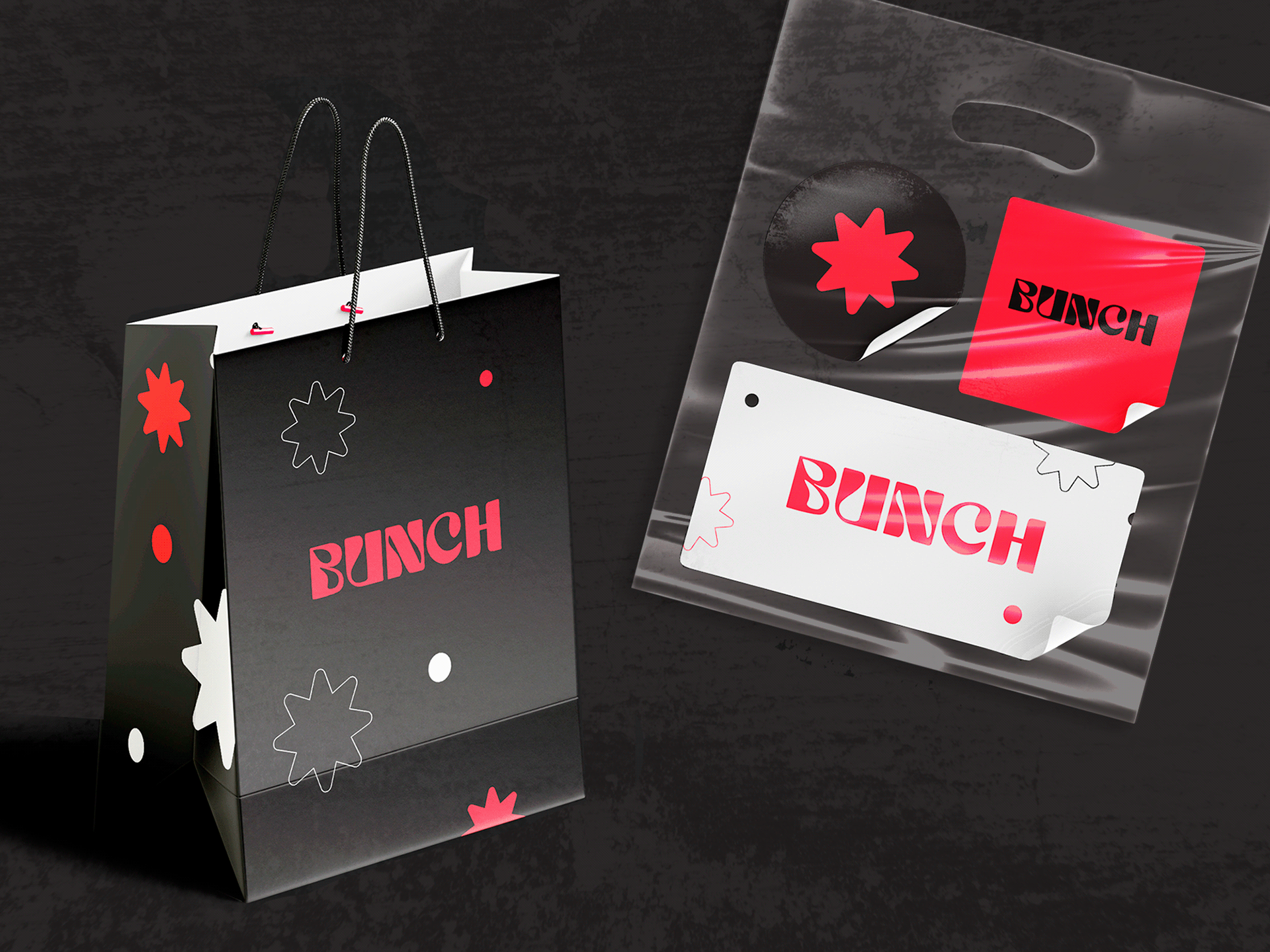 Логотип и фирменный стиль для магазина сувениров Bunch — Изображение №13 — Брендинг, Графика на Dprofile