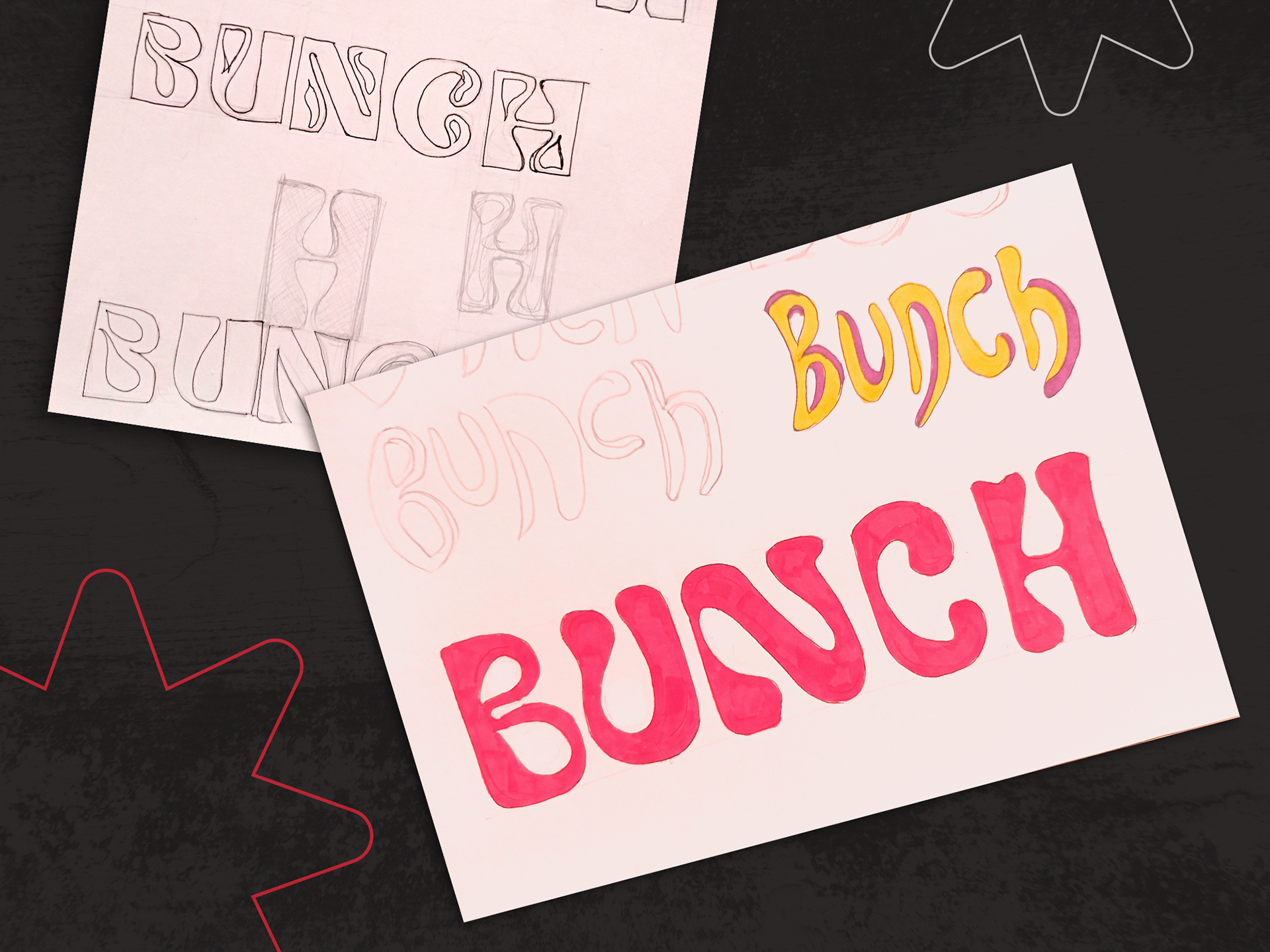 Логотип и фирменный стиль для магазина сувениров Bunch — Изображение №2 — Брендинг, Графика на Dprofile