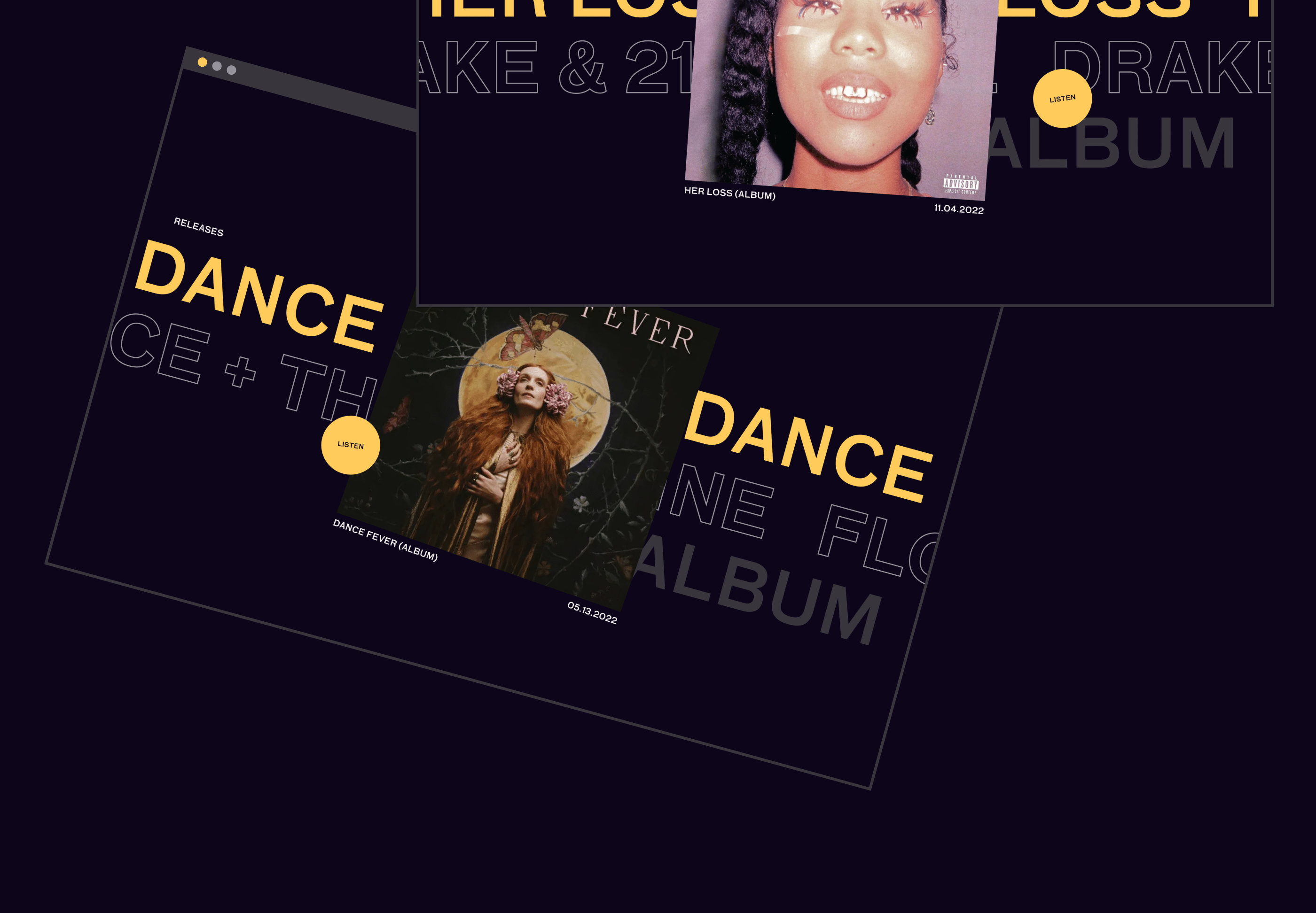 Republic Records | corporate website — Изображение №12 — Интерфейсы на Dprofile