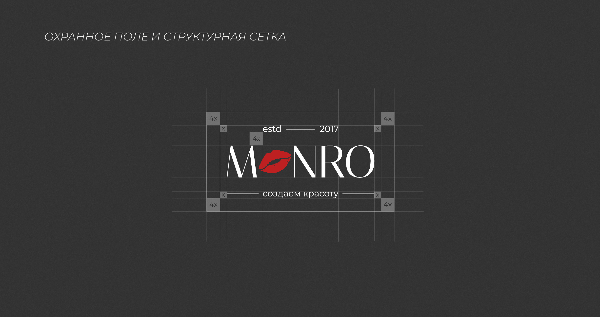 Identity for beauty salon «MONRO» | Rebranding — Изображение №6 — Брендинг, Графика на Dprofile