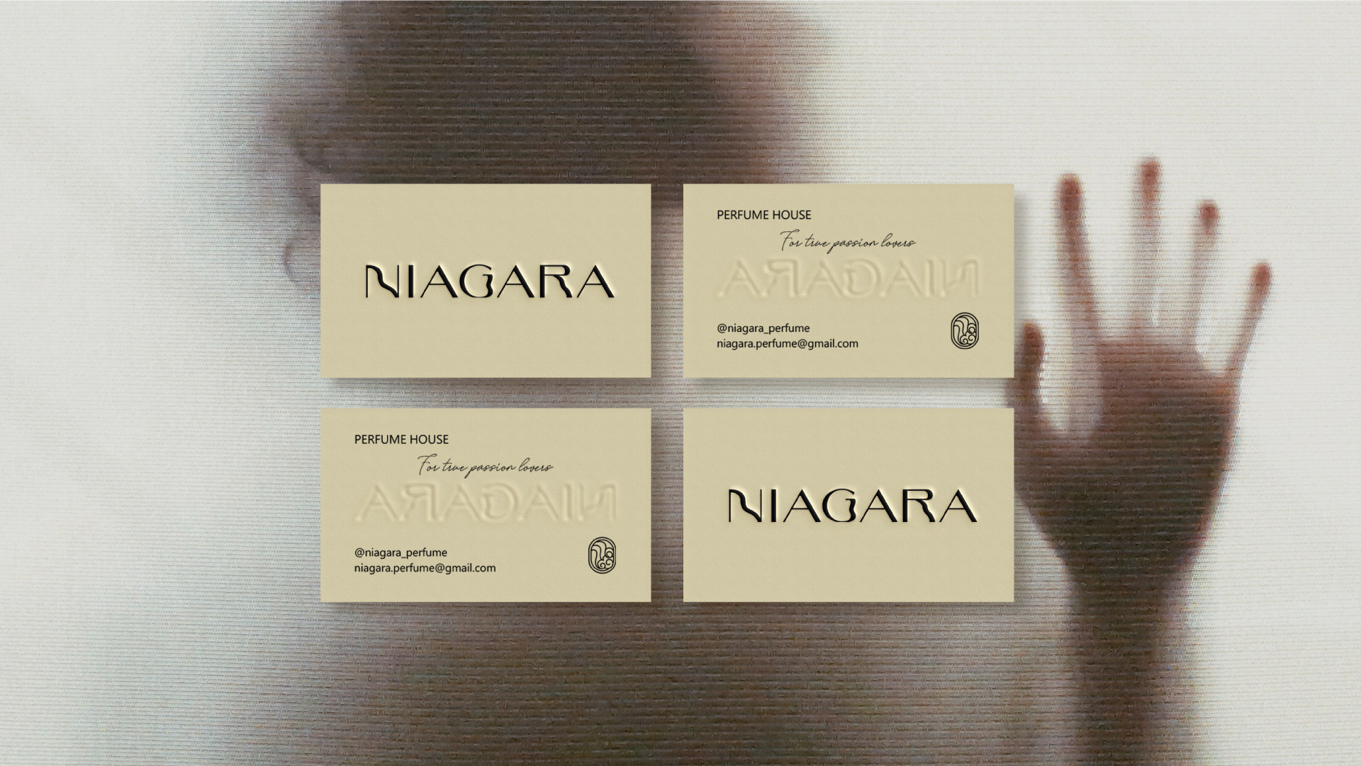 NIAGARA | Perfume house| Logo & Identity Design — Изображение №7 — Брендинг, Маркетинг на Dprofile