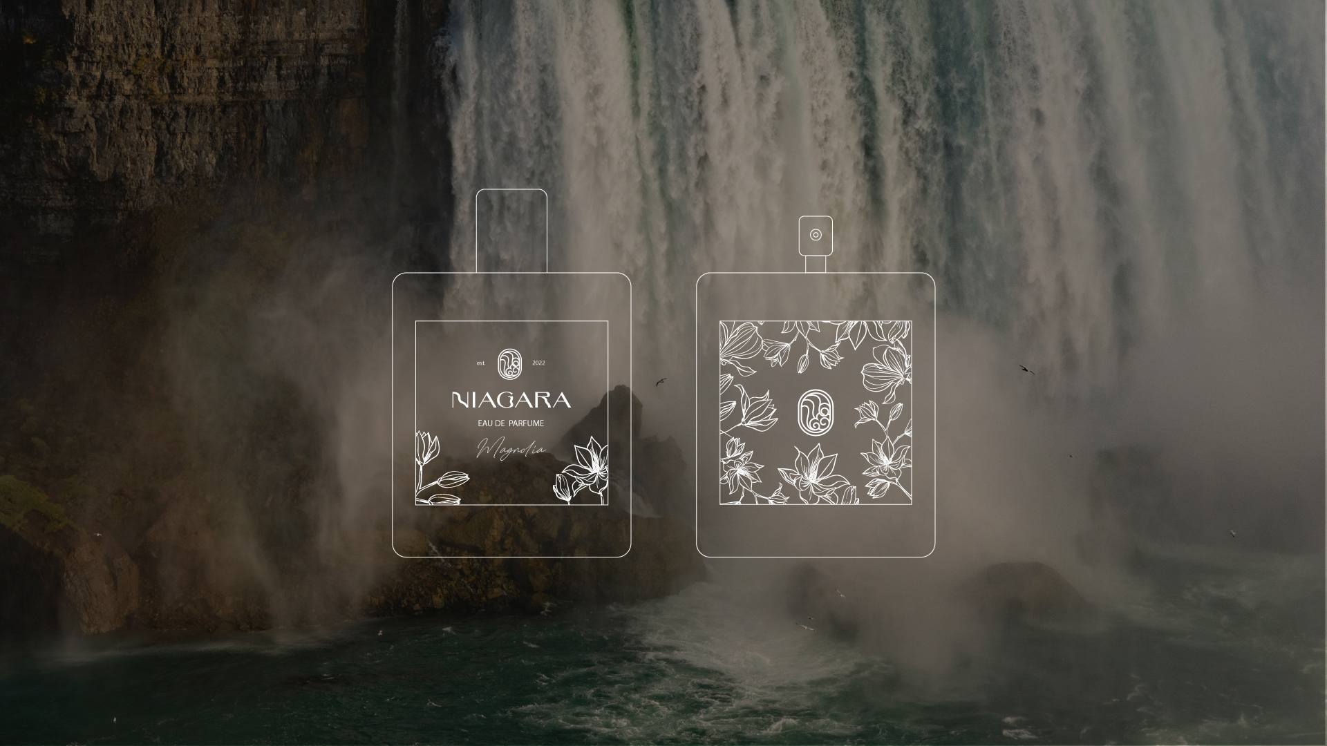 NIAGARA | Perfume house| Logo & Identity Design — Изображение №9 — Брендинг, Маркетинг на Dprofile