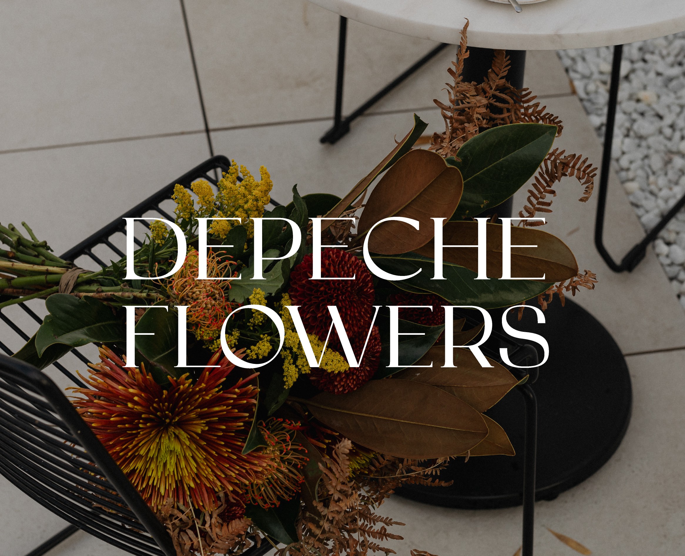 Depeche Flowers | Flower shop | Logo & Brand Identity на Dprofile