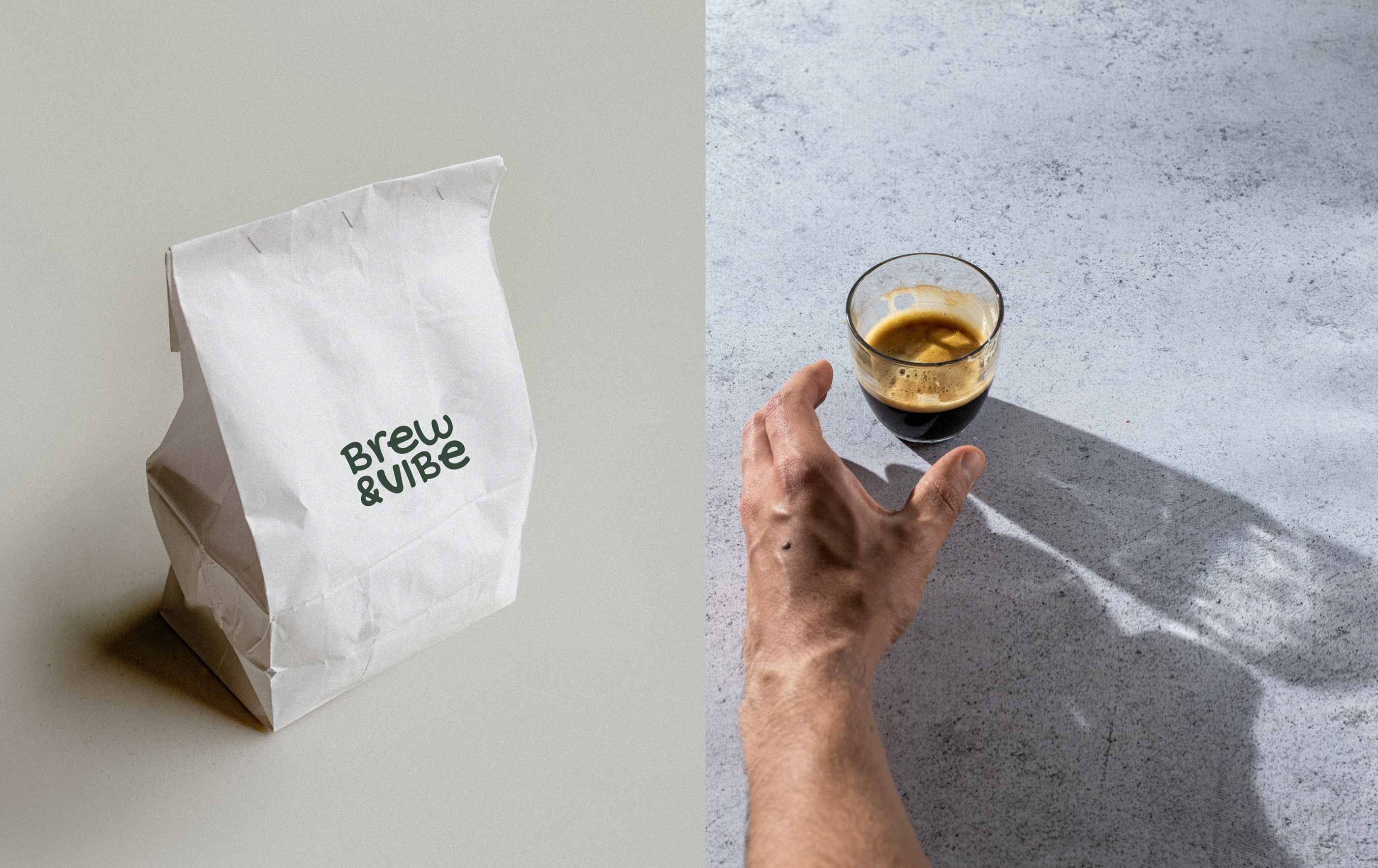 Brew&vibe. Brand identity for a coffee house — Изображение №10 — Брендинг, Графика на Dprofile