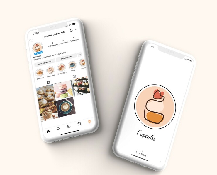 Bakery Instagram highlight icons — Брендинг, Графика на Dprofile