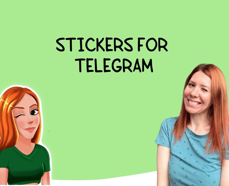 Stickerpack for Telegram — Иллюстрация на Dprofile
