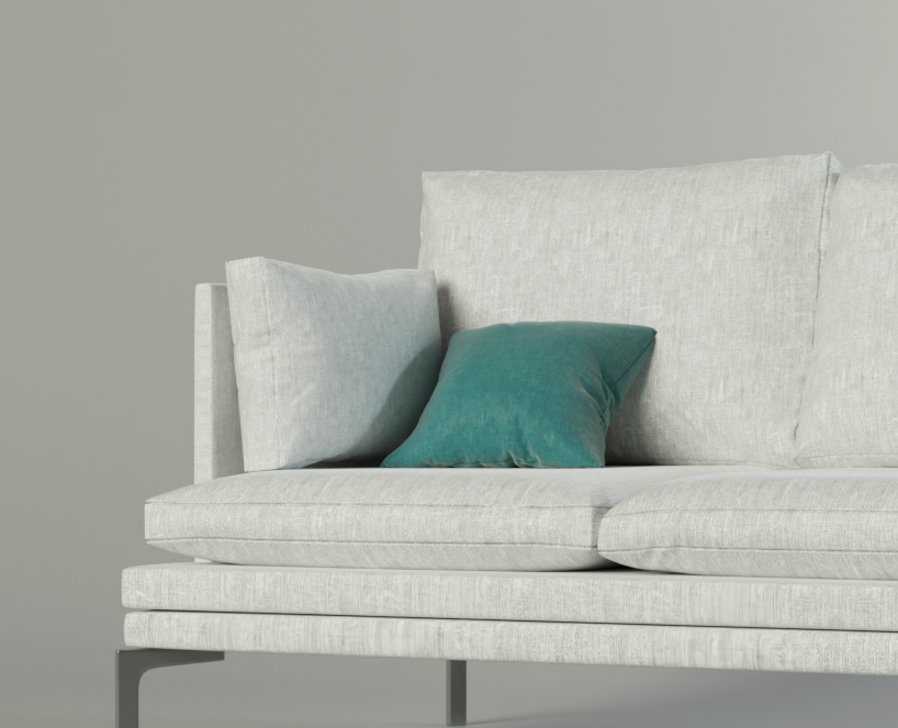 William Sofa — Иллюстрация, 3D на Dprofile