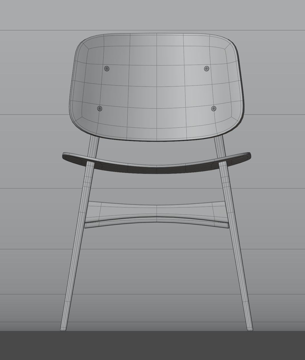 Søborg chair — Изображение №6 — 3D на Dprofile