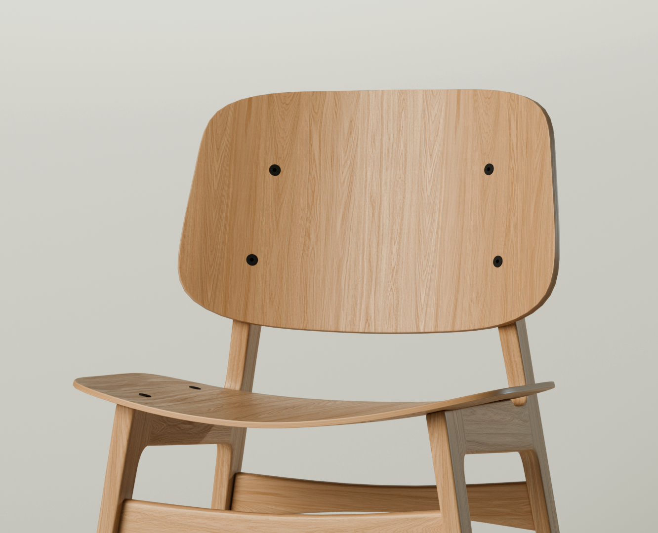 Søborg chair — 3D на Dprofile