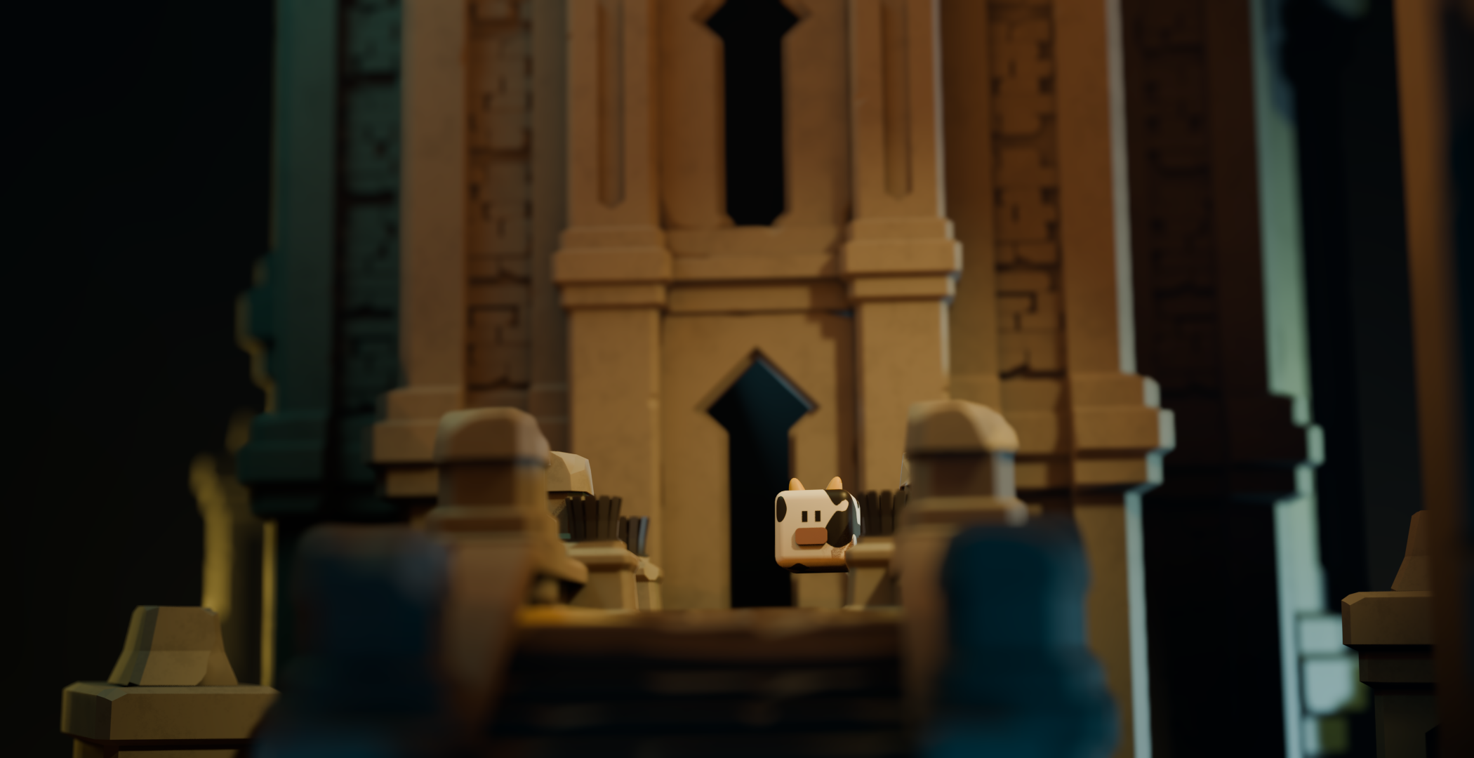 3d стилизованное подземелье — Изображение №6 — Иллюстрация, 3D на Dprofile