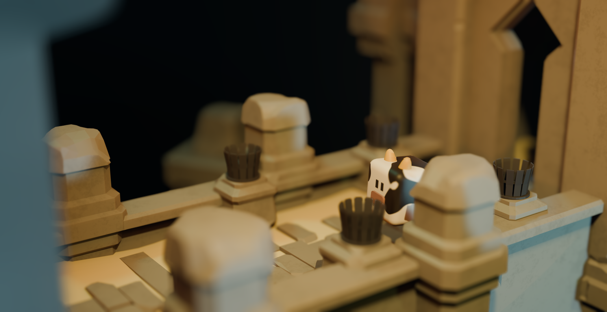 3d стилизованное подземелье — Изображение №5 — Иллюстрация, 3D на Dprofile