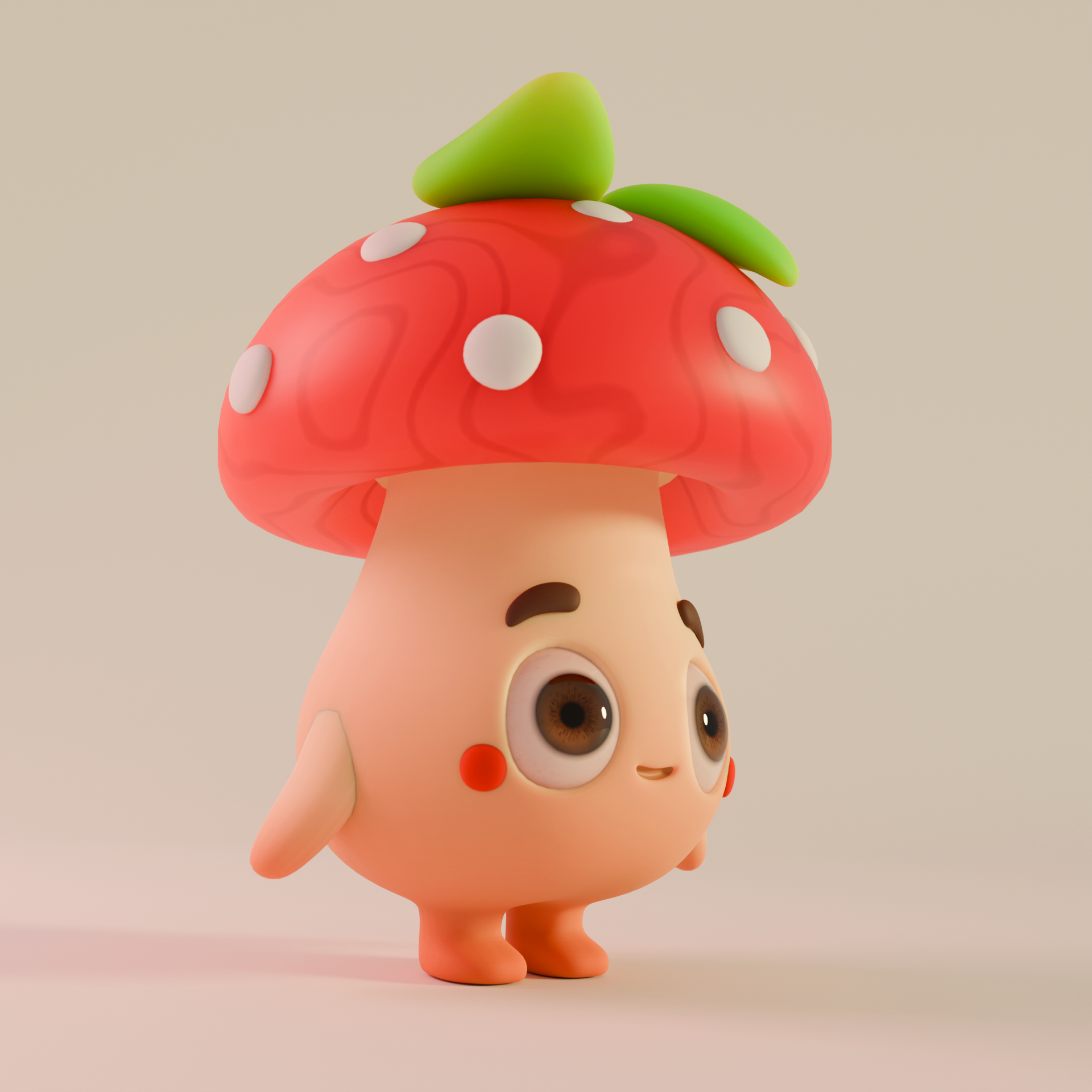3d маскот — Изображение №2 — Иллюстрация, 3D на Dprofile