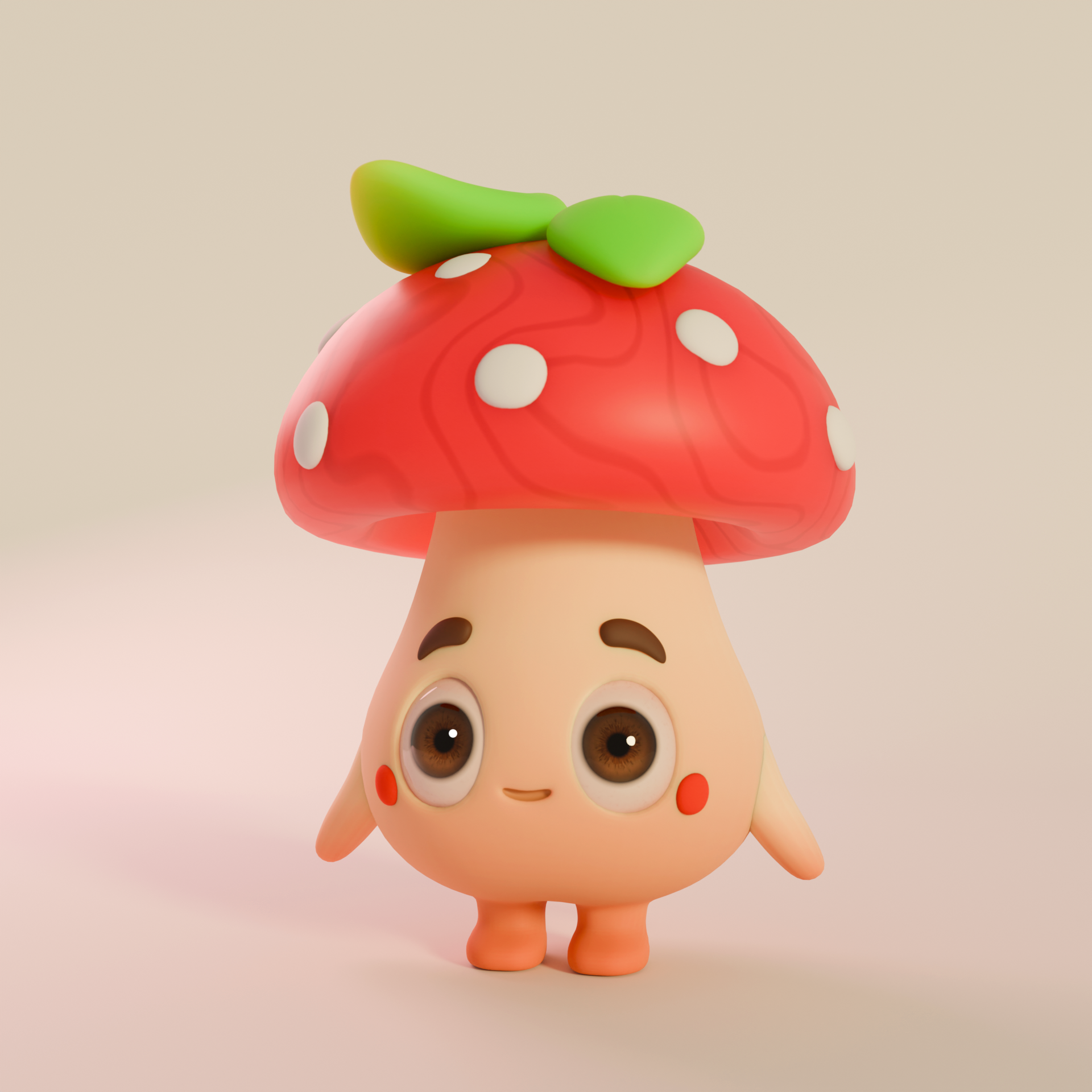 3d маскот — Изображение №1 — Иллюстрация, 3D на Dprofile