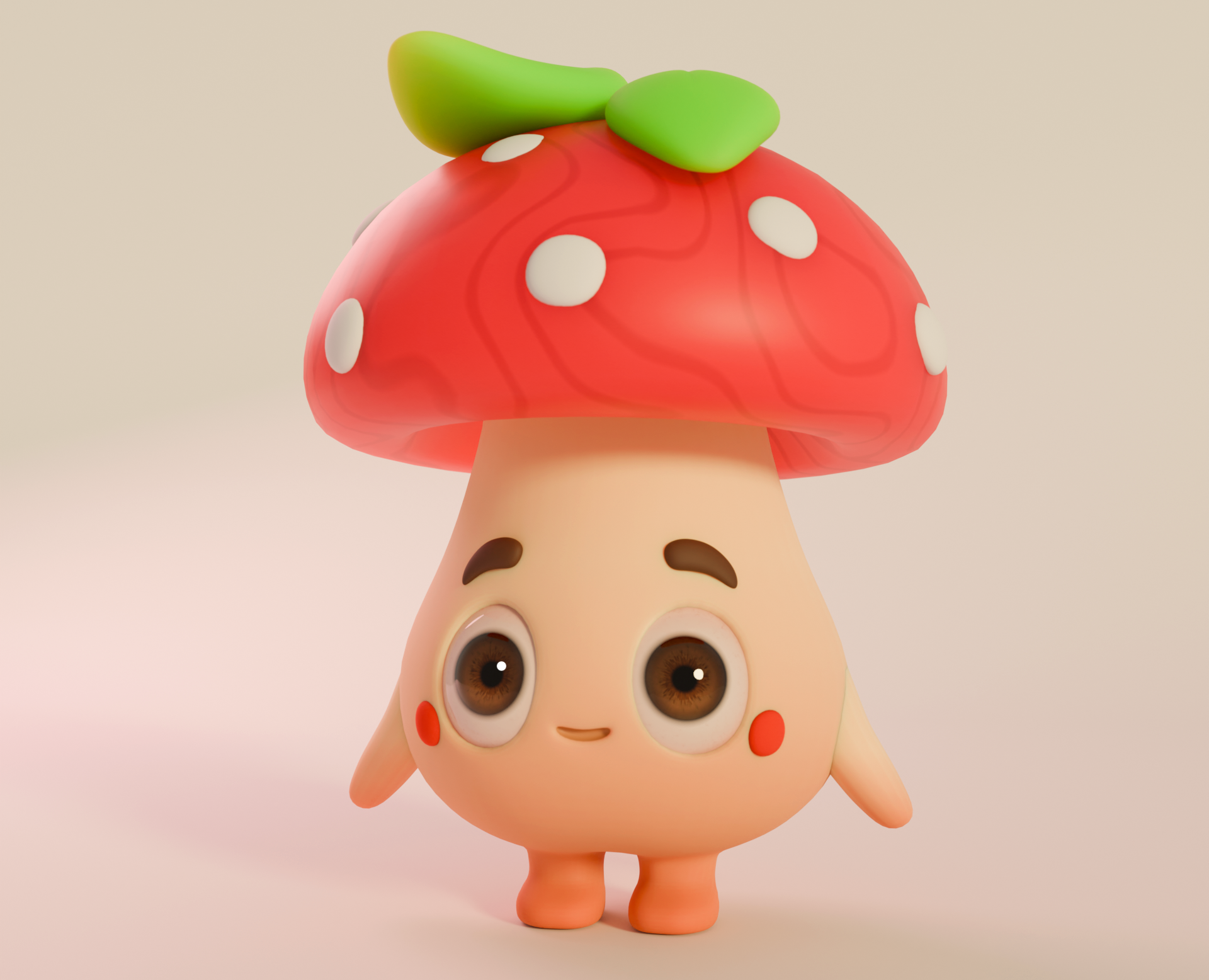 3d маскот — Иллюстрация, 3D на Dprofile