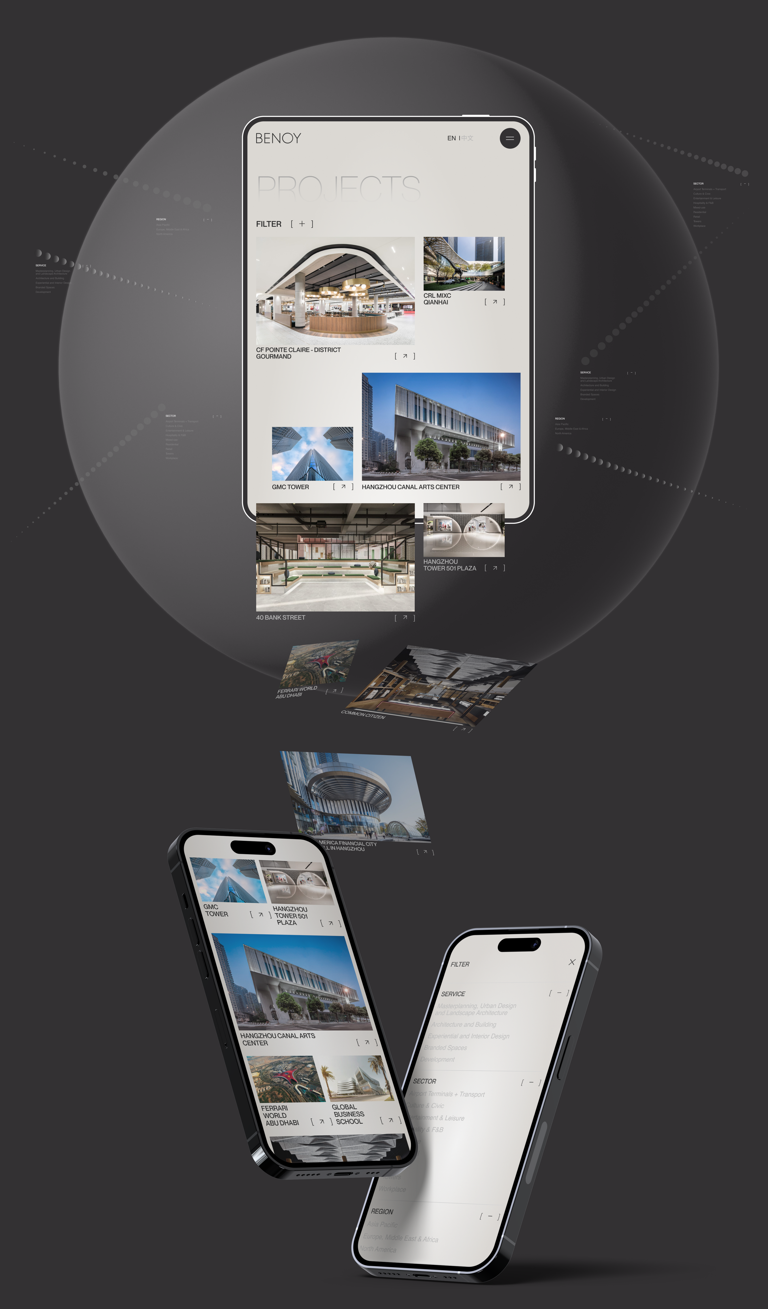 BENOY. Corporate website — Изображение №5 — Интерфейсы на Dprofile