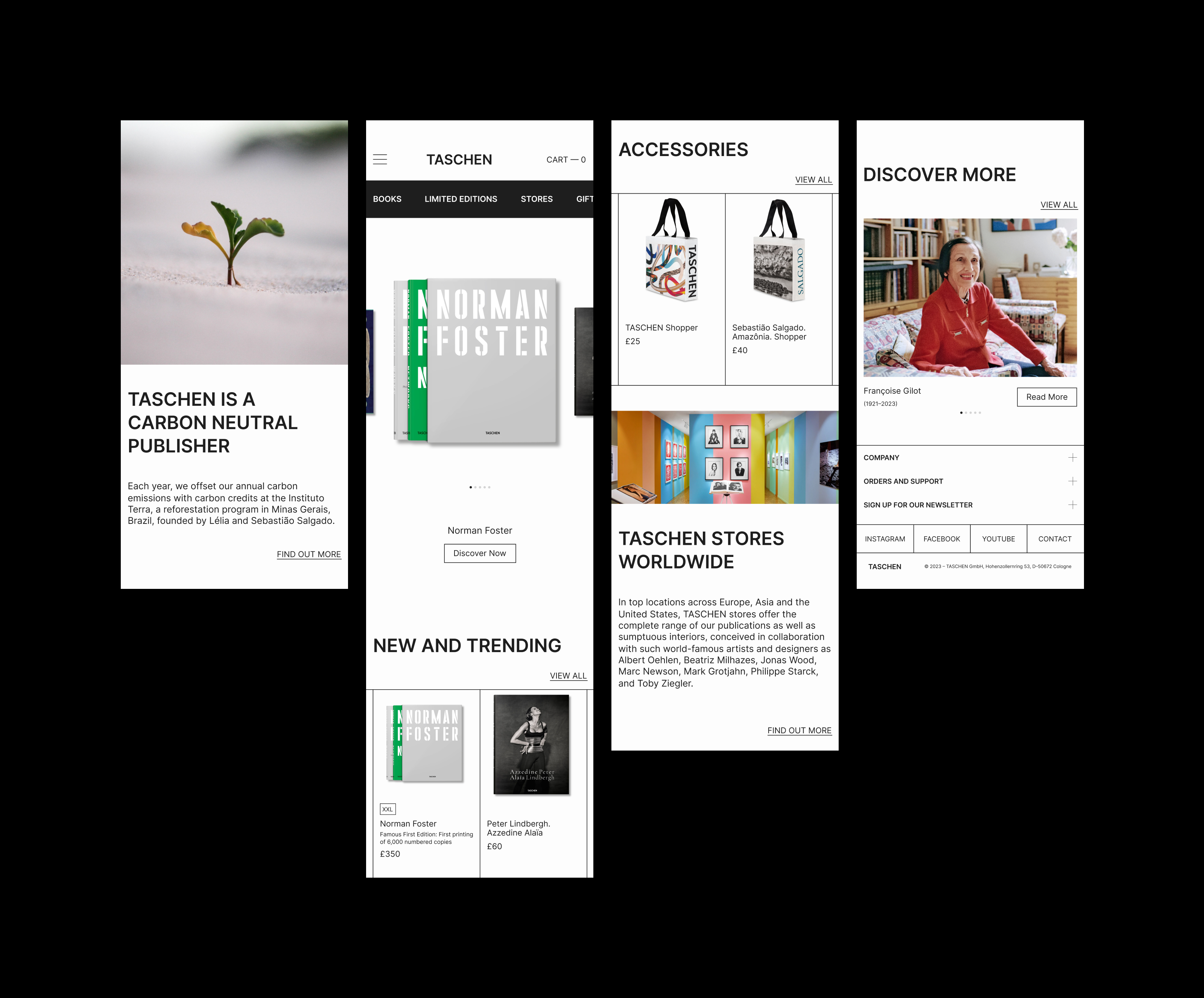 TASCHEN | Редизайн интернет-магазин — Изображение №3 — Интерфейсы, Брендинг на Dprofile