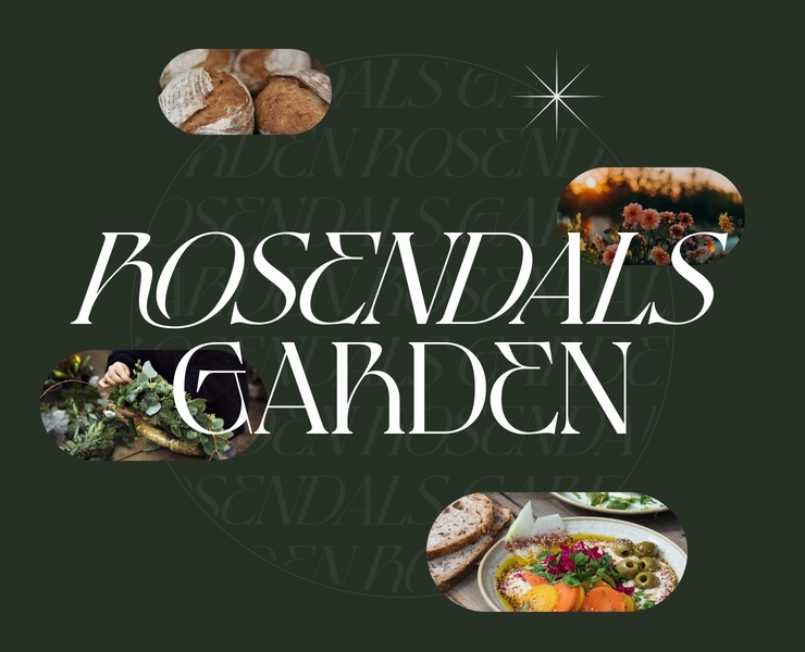 Rosendals Garden — Интерфейсы, Брендинг на Dprofile
