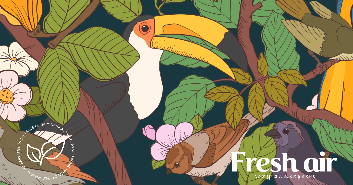 Packing/ Pattern/ Illustration — Изображение №1 — Брендинг, Иллюстрация на Dprofile