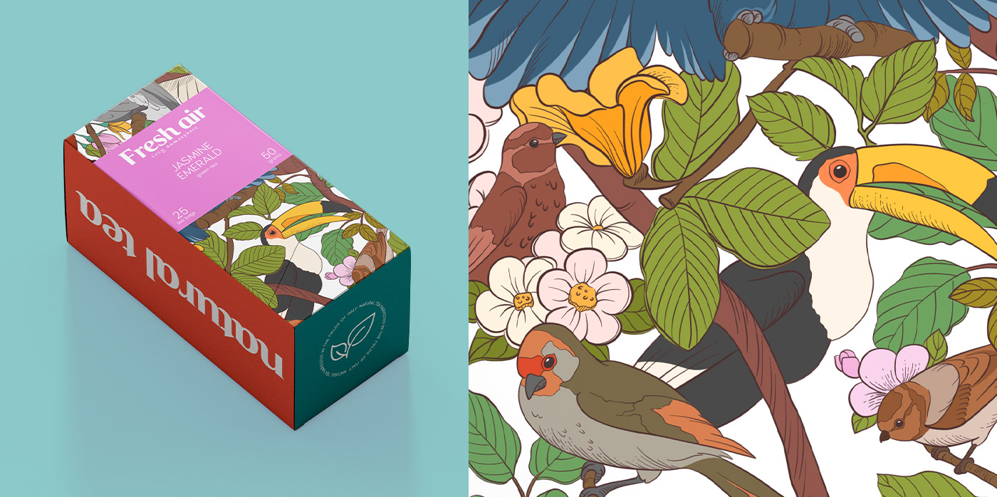 Packing/ Pattern/ Illustration — Изображение №7 — Брендинг, Иллюстрация на Dprofile