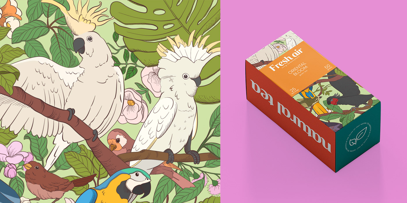 Packing/ Pattern/ Illustration — Изображение №5 — Брендинг, Иллюстрация на Dprofile